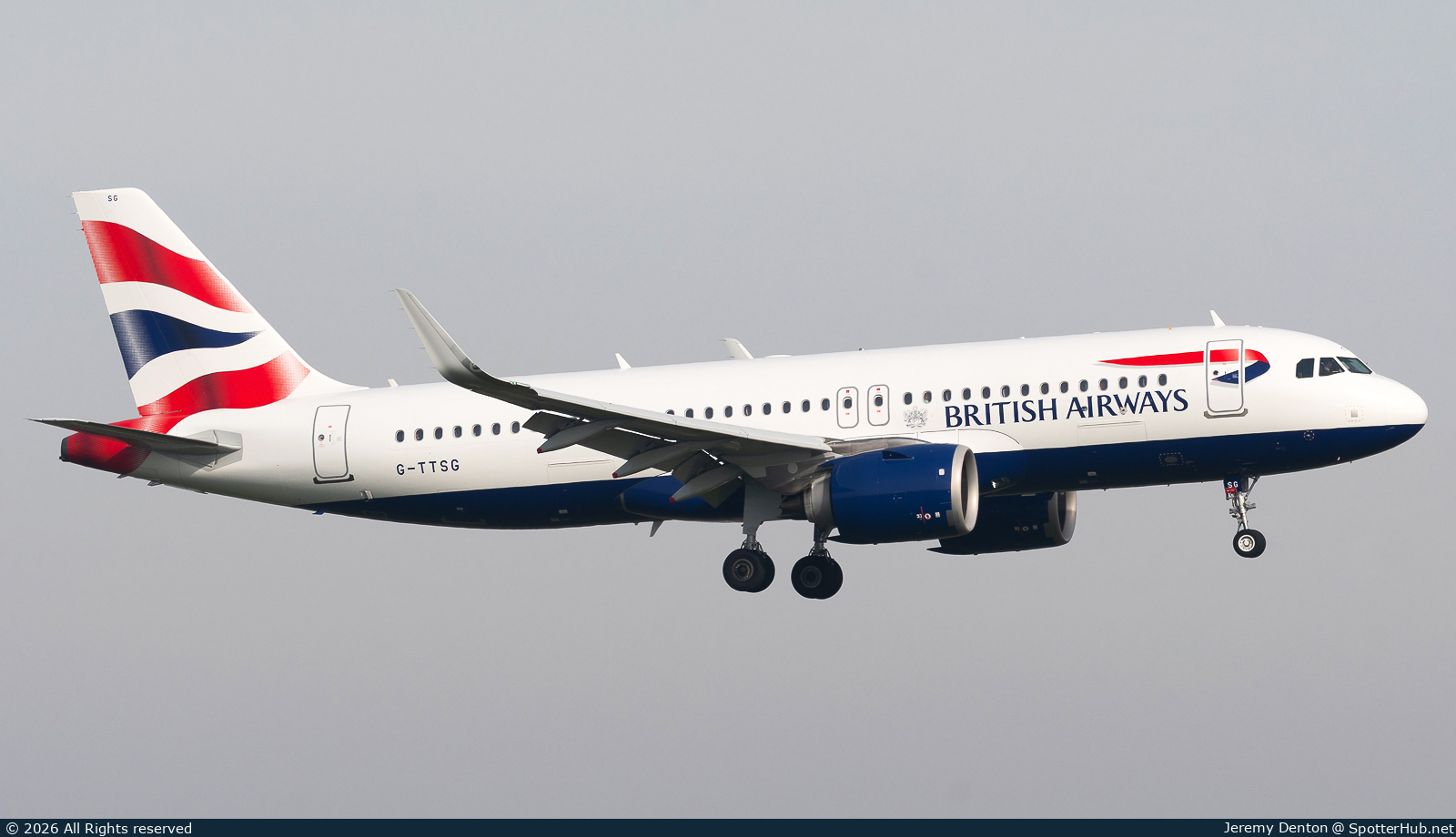 Photo of G-TTSG - Airbus A320-251N operated by British Airways