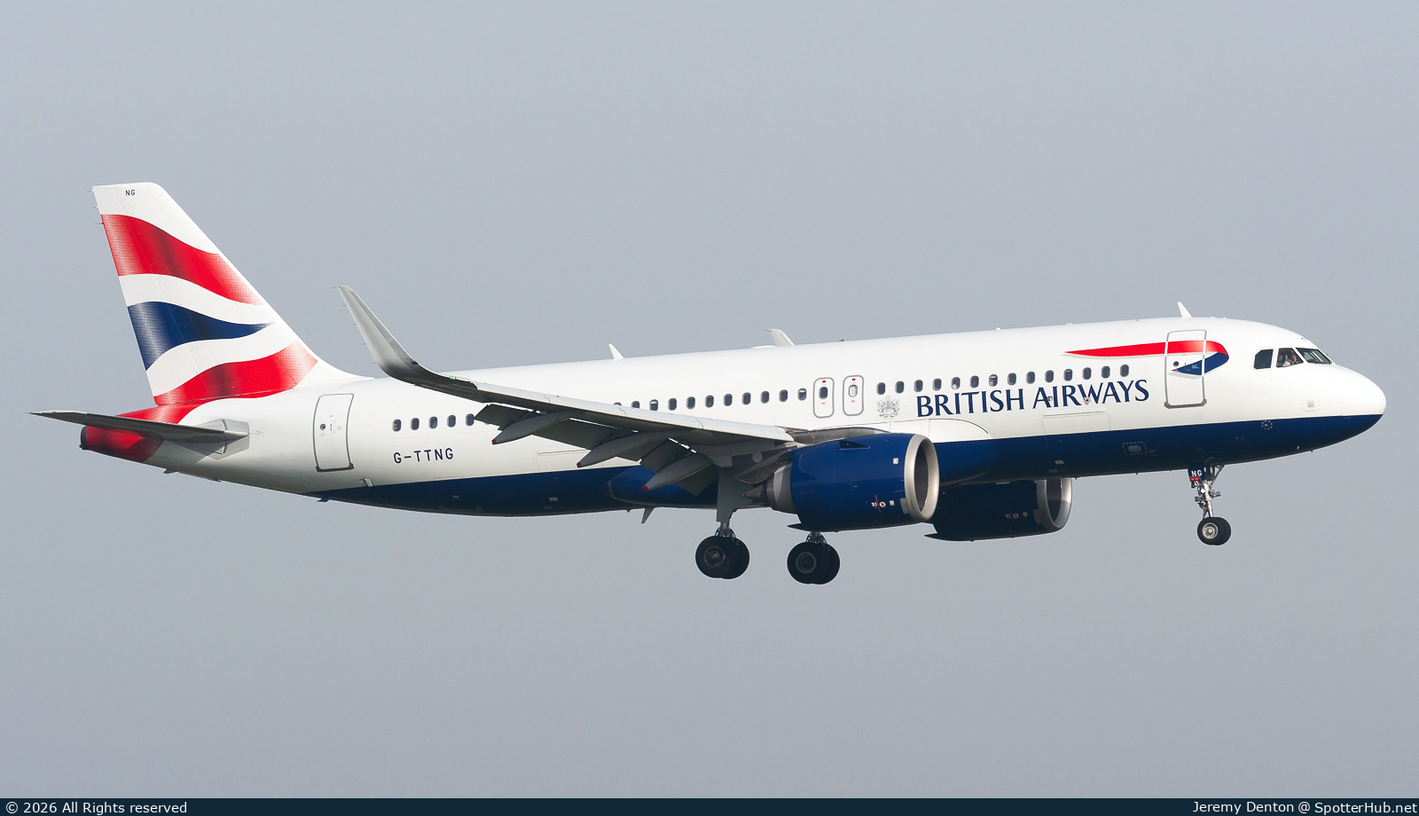 Photo of G-TTNG - Airbus A320-251N operated by British Airways