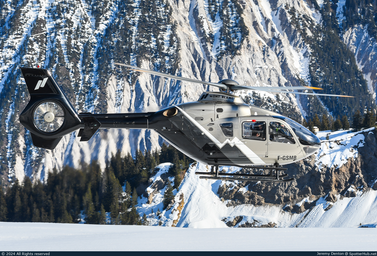 Photo of F-GSMB - Eurocopter EC135 T1 operated by Mont Blanc Hélicoptères