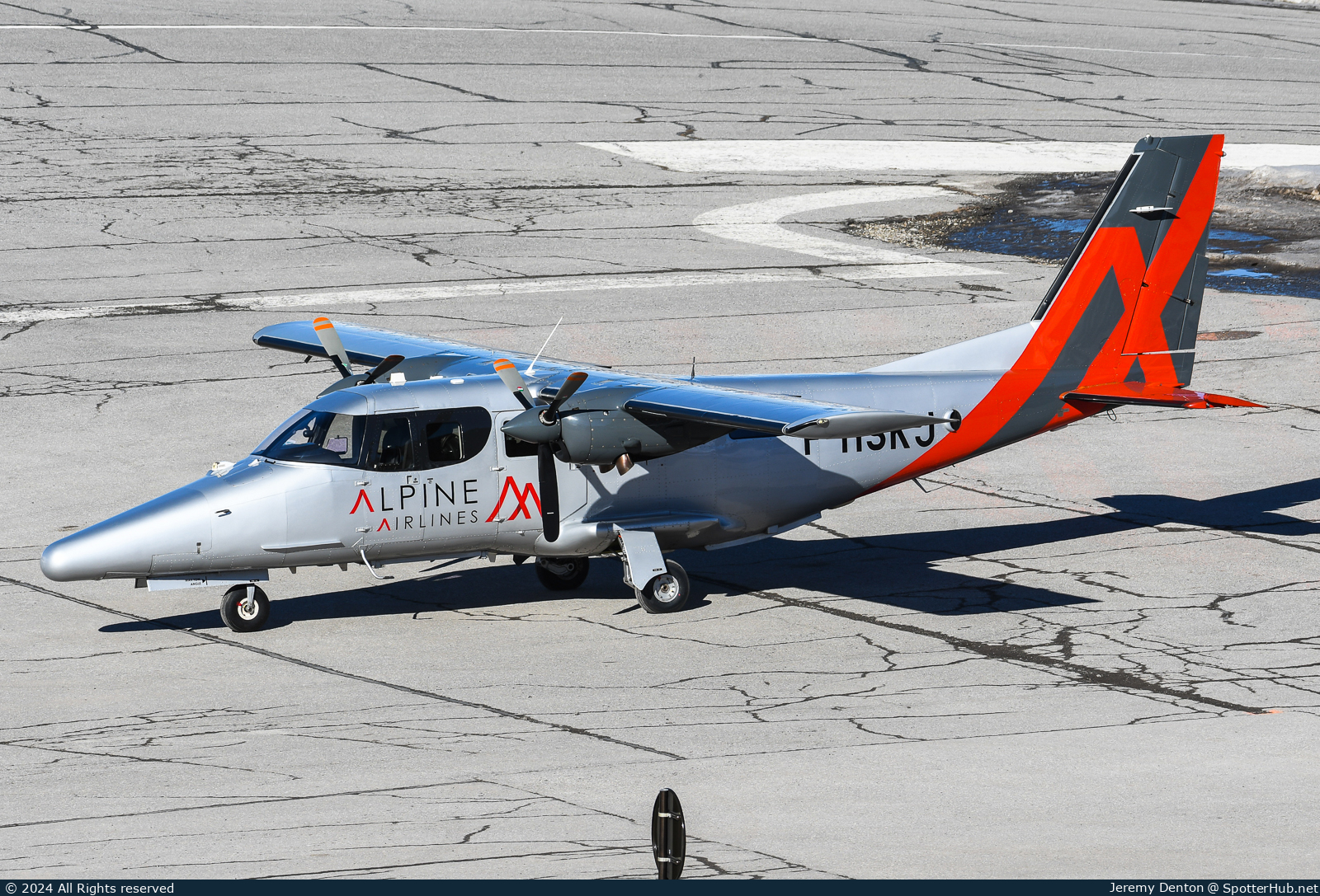 Photo of F-HSKJ - Vulcanair AP.68TP-600 Viator operated by Alpine Airlines