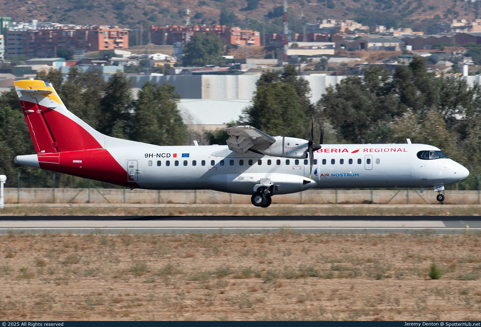 Photo of 9H-NCD - ATR 72-600 operated by Iberia Regional (opb Mel Air)