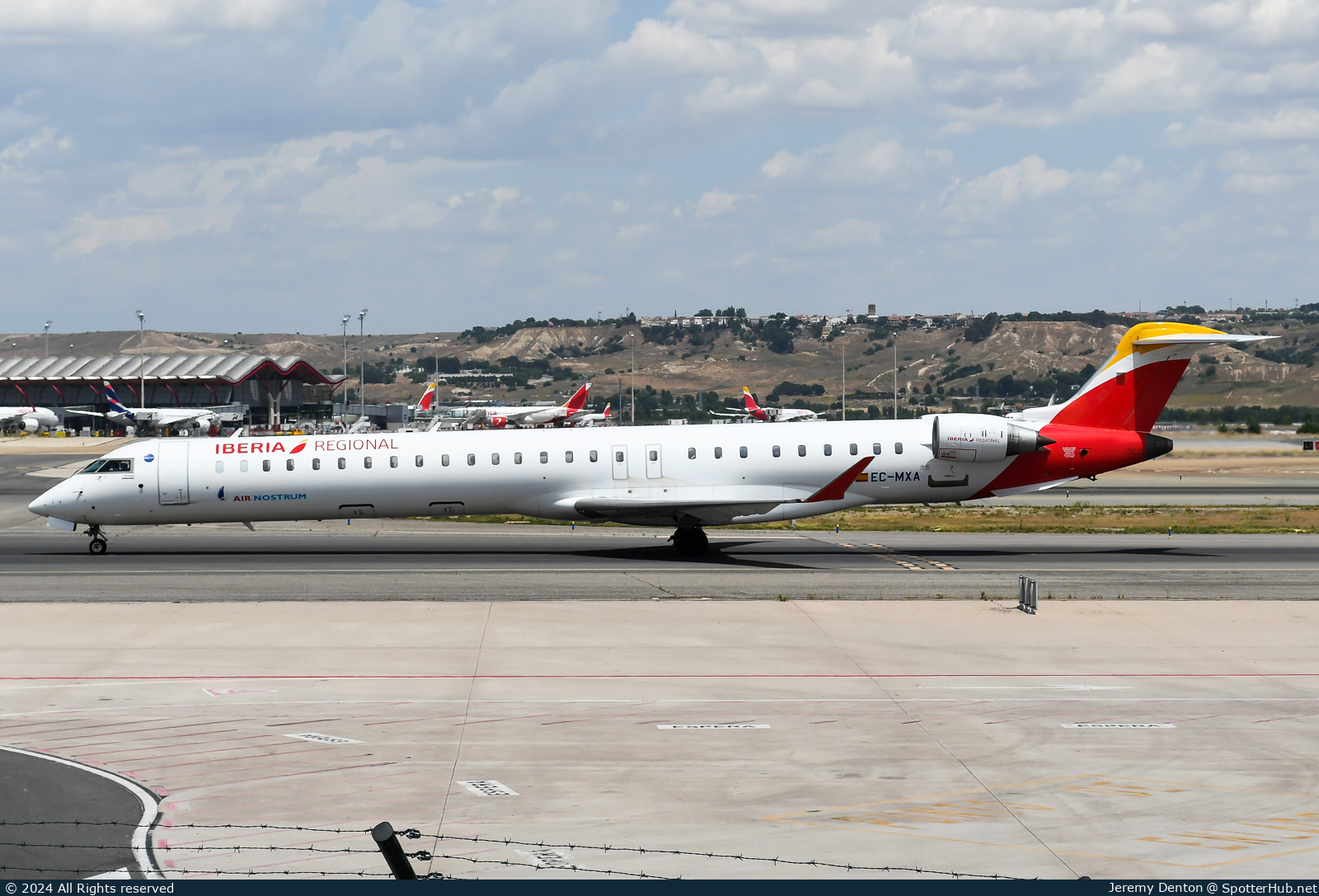 Photo of EC-MXA - Bombardier CRJ-1000 operated by Iberia Regional (opb Air Nostrum)