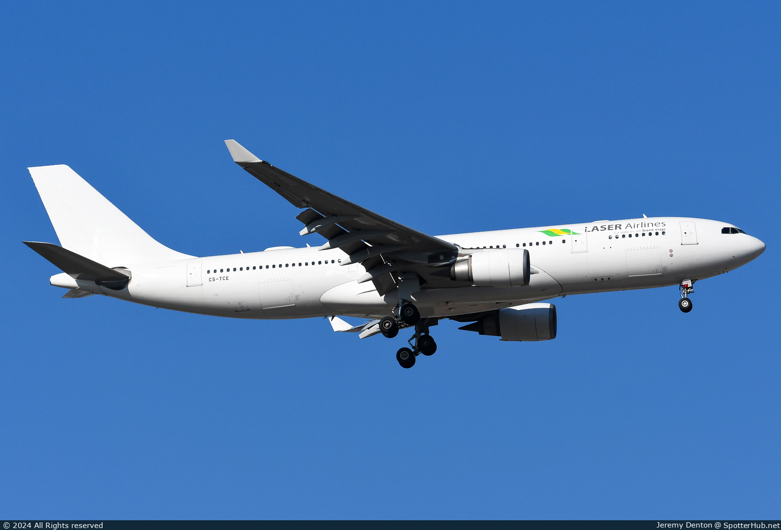 Photo of CS-TCE - Airbus A330-203 operated by LASER Airlines (opb Hi Fly)