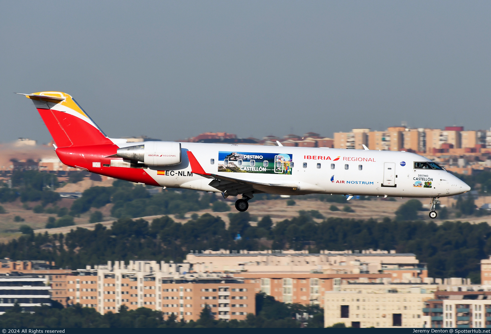 Photo of EC-NLM - Bombardier CRJ-200ER operated by Iberia Regional (opb Air Nostrum)