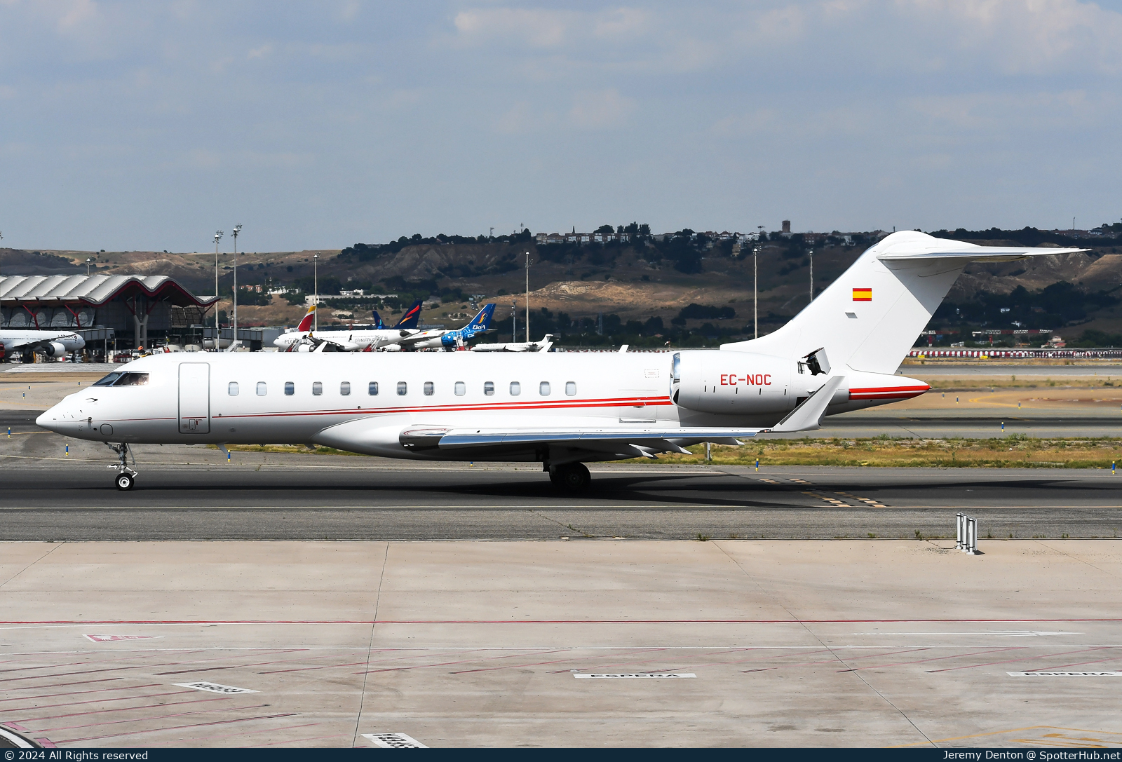 Photo of EC-NOC - Bombardier Global 6500 operated by Gestair Private Jets