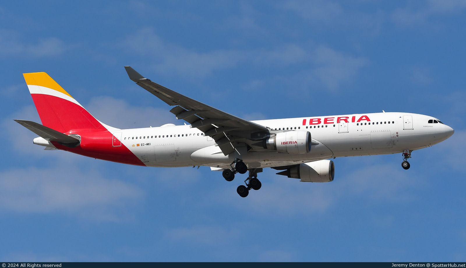 Photo of EC-MKI - Airbus A330-202 operated by Iberia