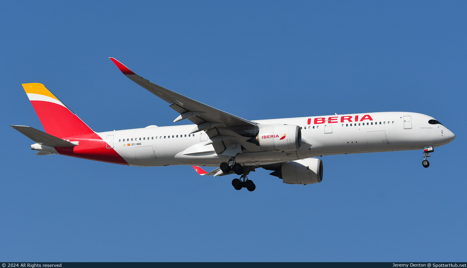 Photo of EC-NBE - Airbus A350-941 operated by Iberia