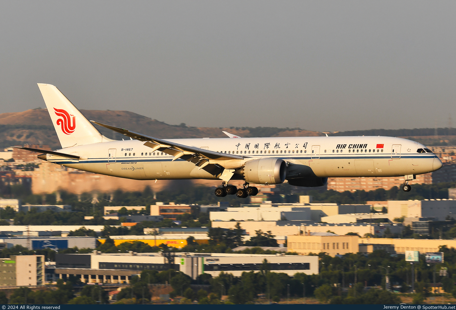 Photo of B-1467 - Boeing 787-9 Dreamliner operated by Air China