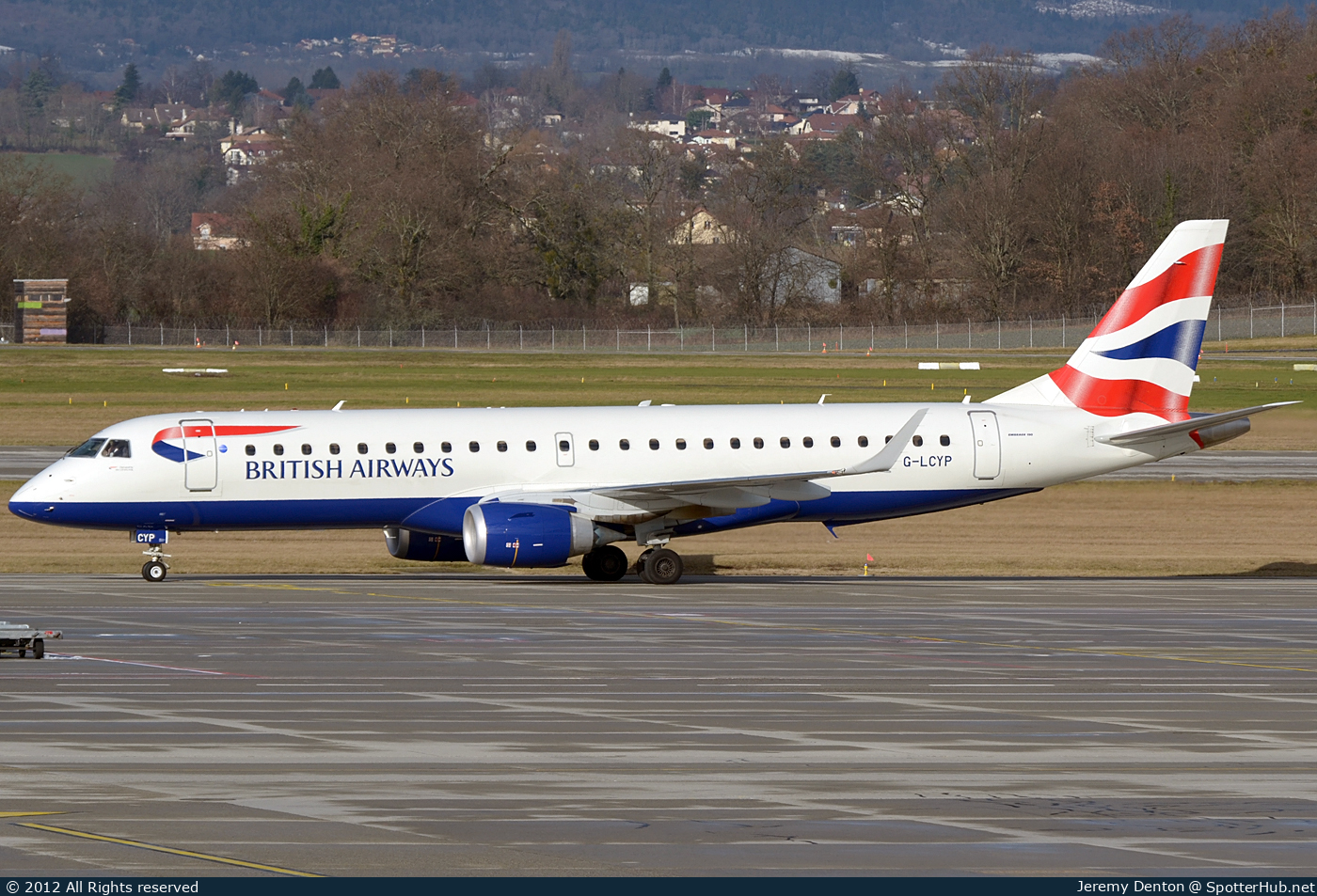 Photo of G-LCYP - Embraer ERJ-190LR operated by BA CityFlyer