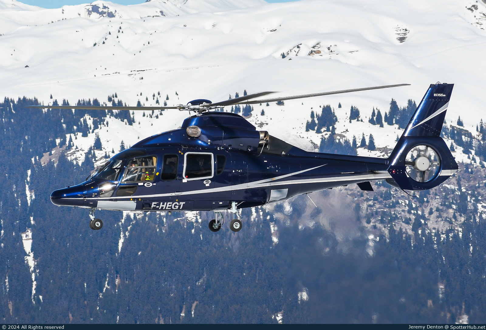 Photo of F-HEGT - Eurocopter EC155B1 Dauphin operated by Heli Securité