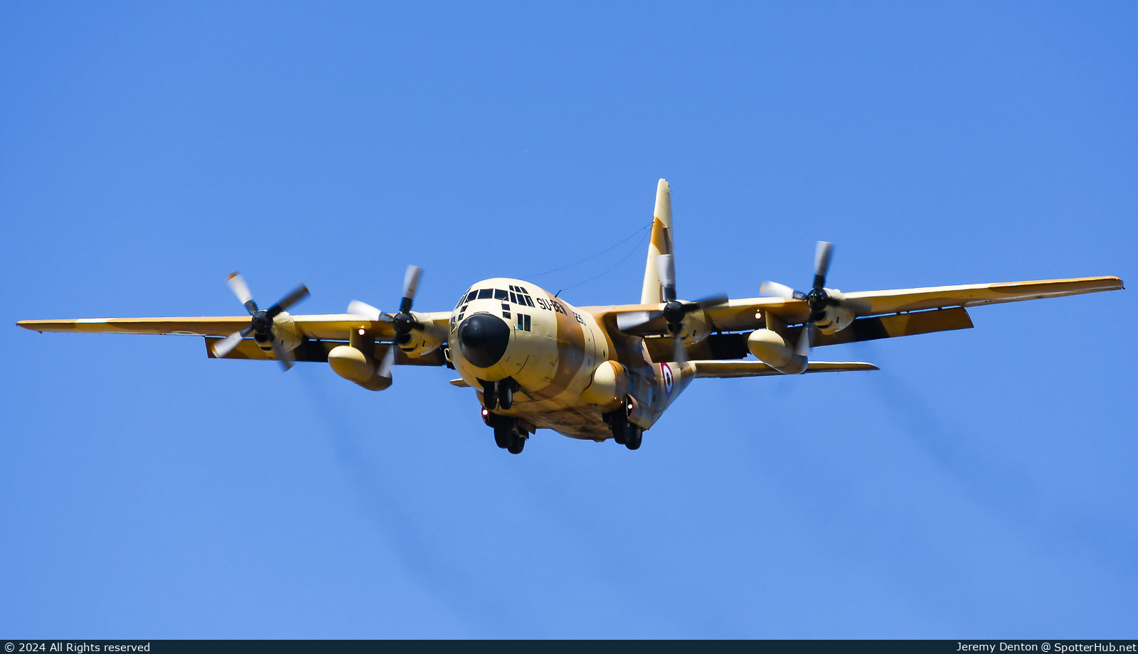 Photo of SU-BEW - Lockheed C-130H Hercules operated by Egyptian Air Force