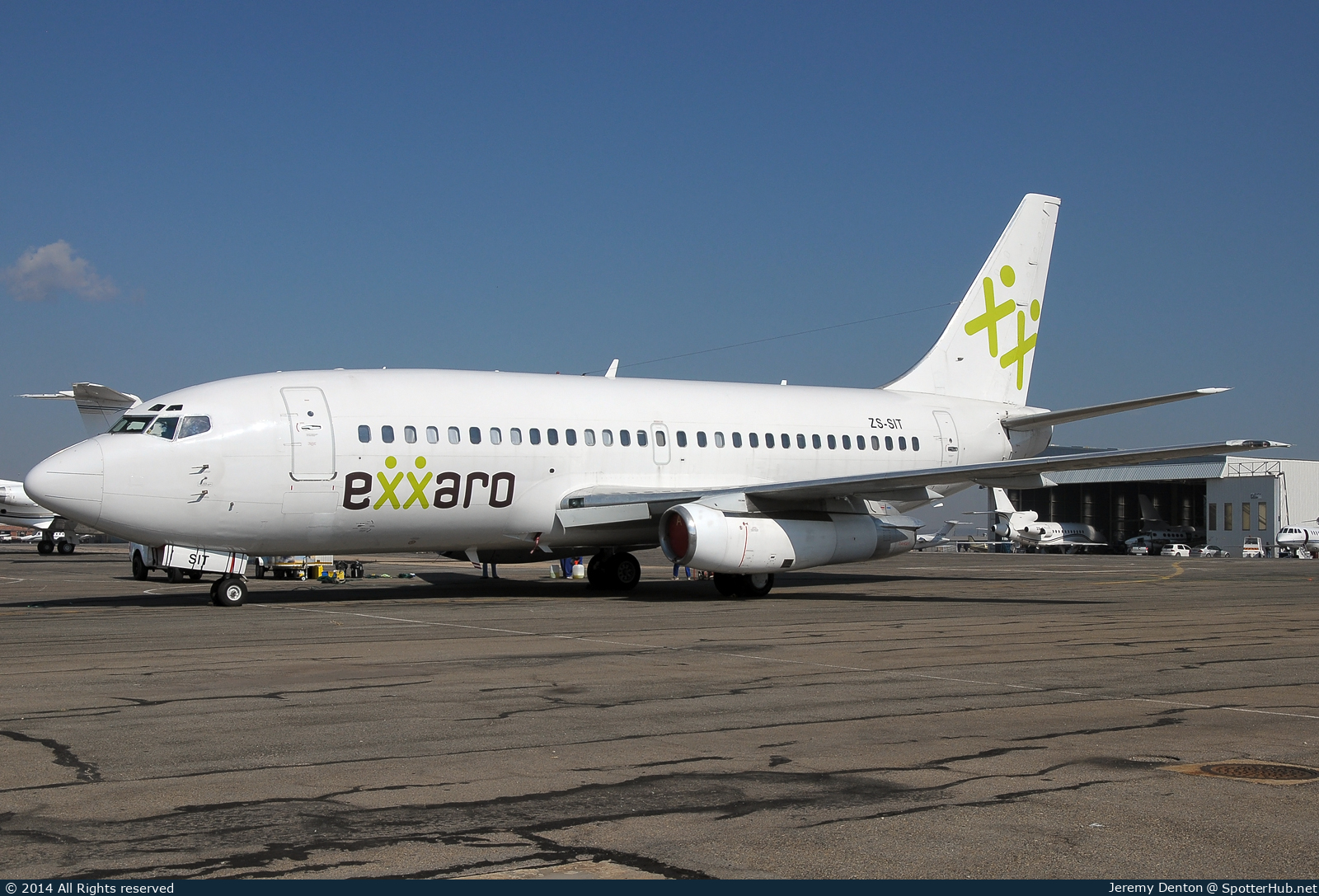 Photo of ZS-SIT - Boeing 737-236(Adv) operated by Exxaro (opb Owenair)