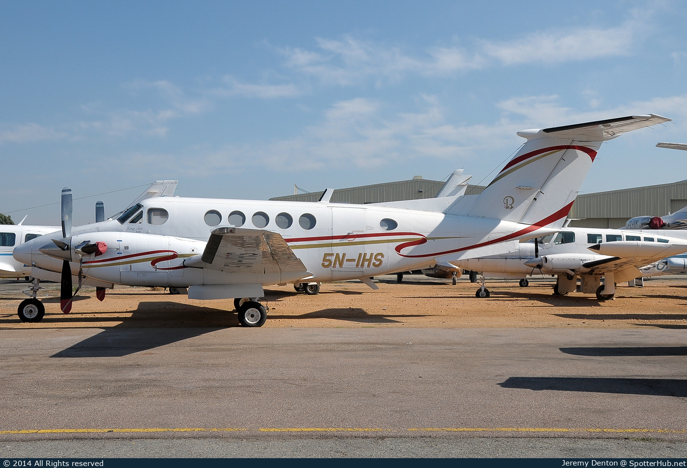 Photo of 5N-IHS - Beechcraft 200 Super King Air operated by Private