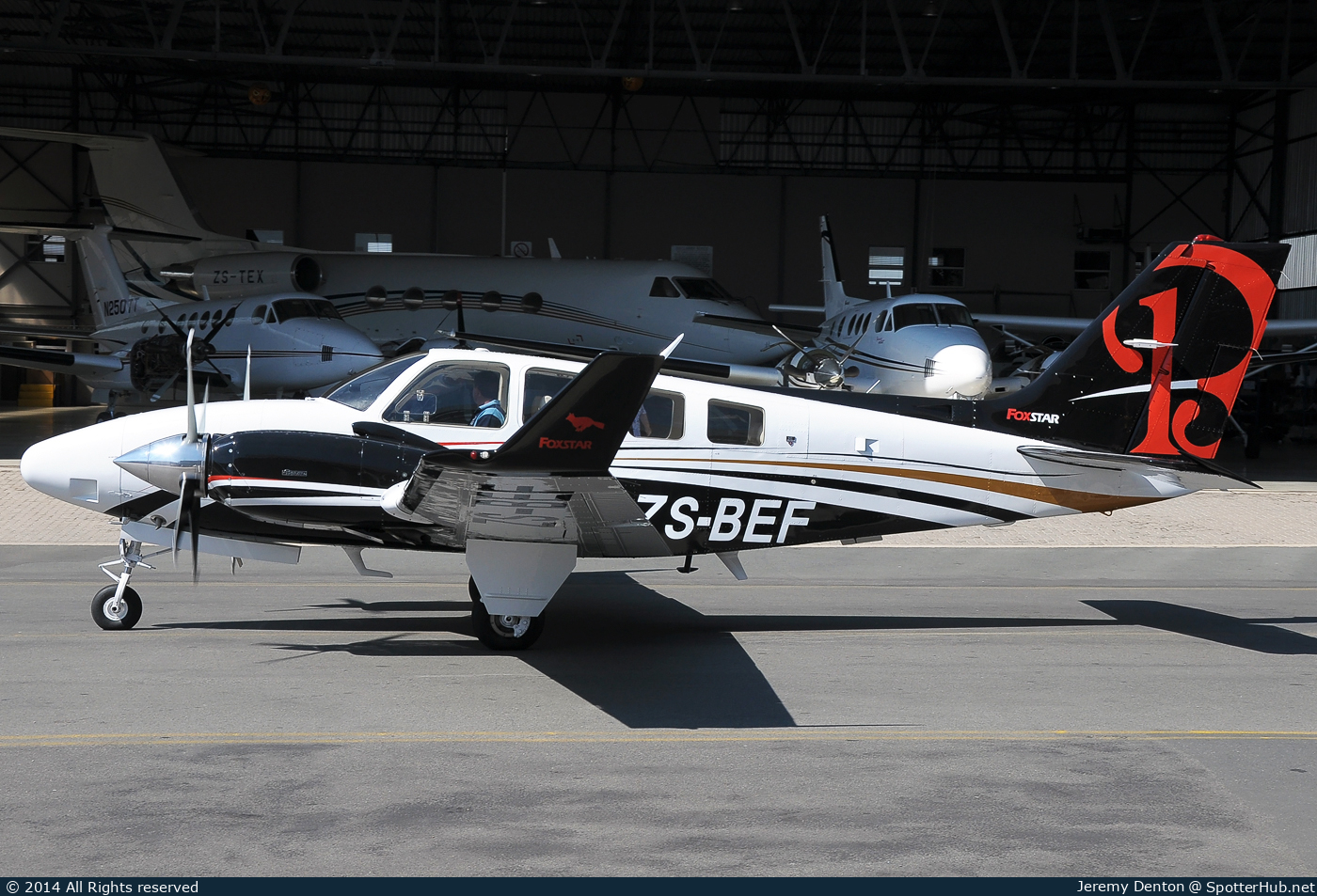 Photo of ZS-BEF - Beechcraft 58P Pressurized Baron operated by Private