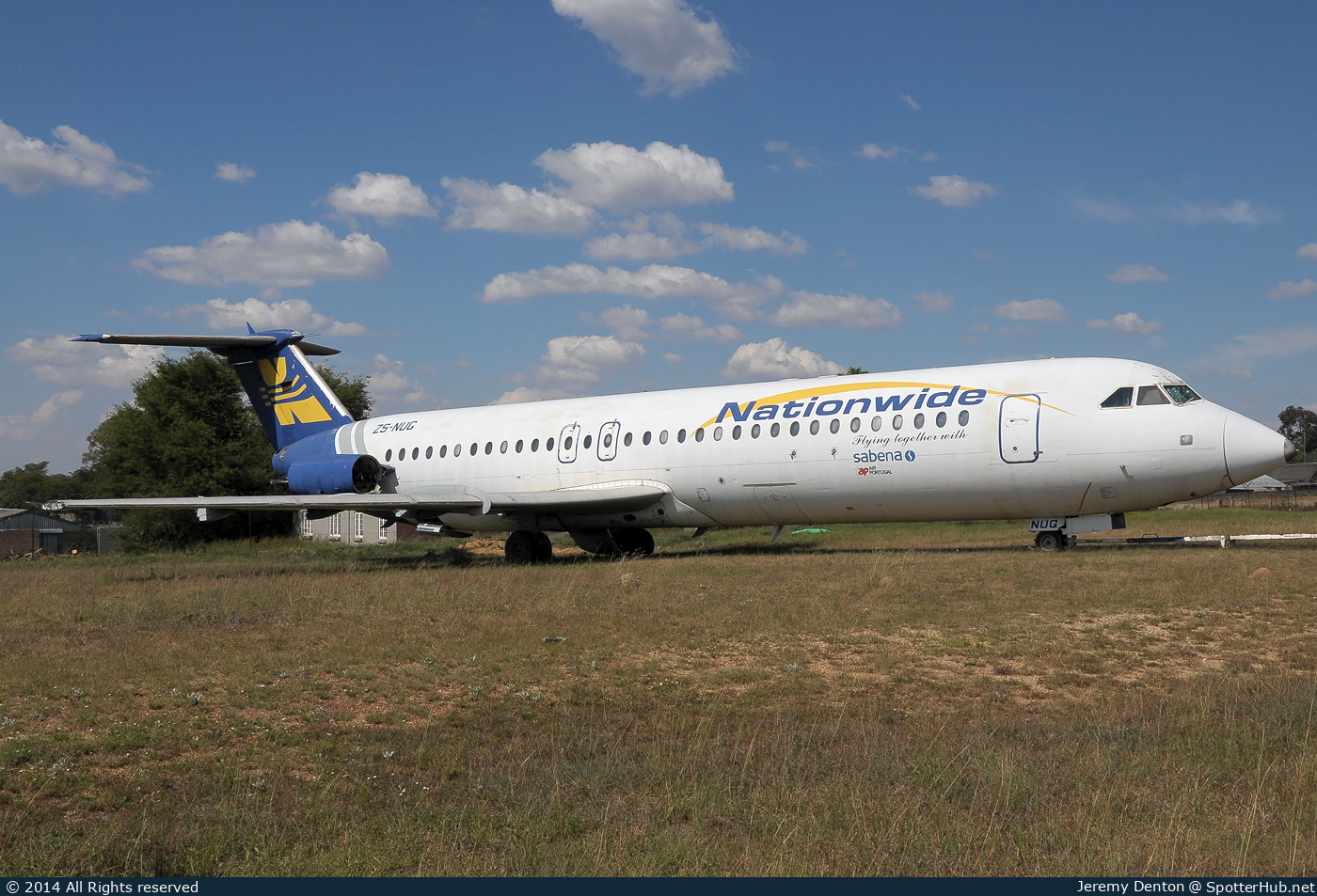 Photo of ZS-NUG - BAC 1-11-531FS One-Eleven operated by Nationwide Airlines