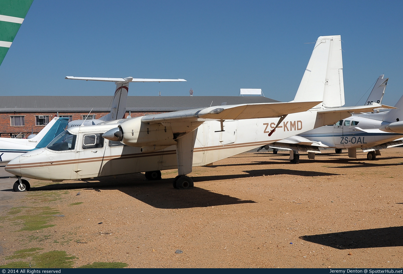 Photo of ZS-KMD - Britten-Norman BN-2B-21 Islander operated by Private