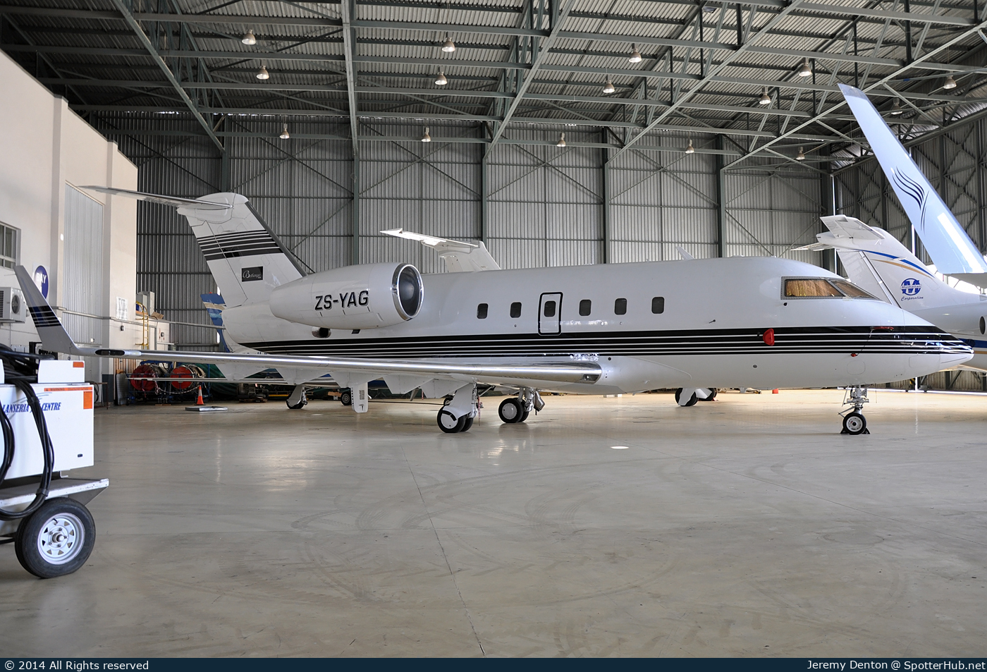 Photo of ZS-YAG - Bombardier Challenger 604 operated by Private