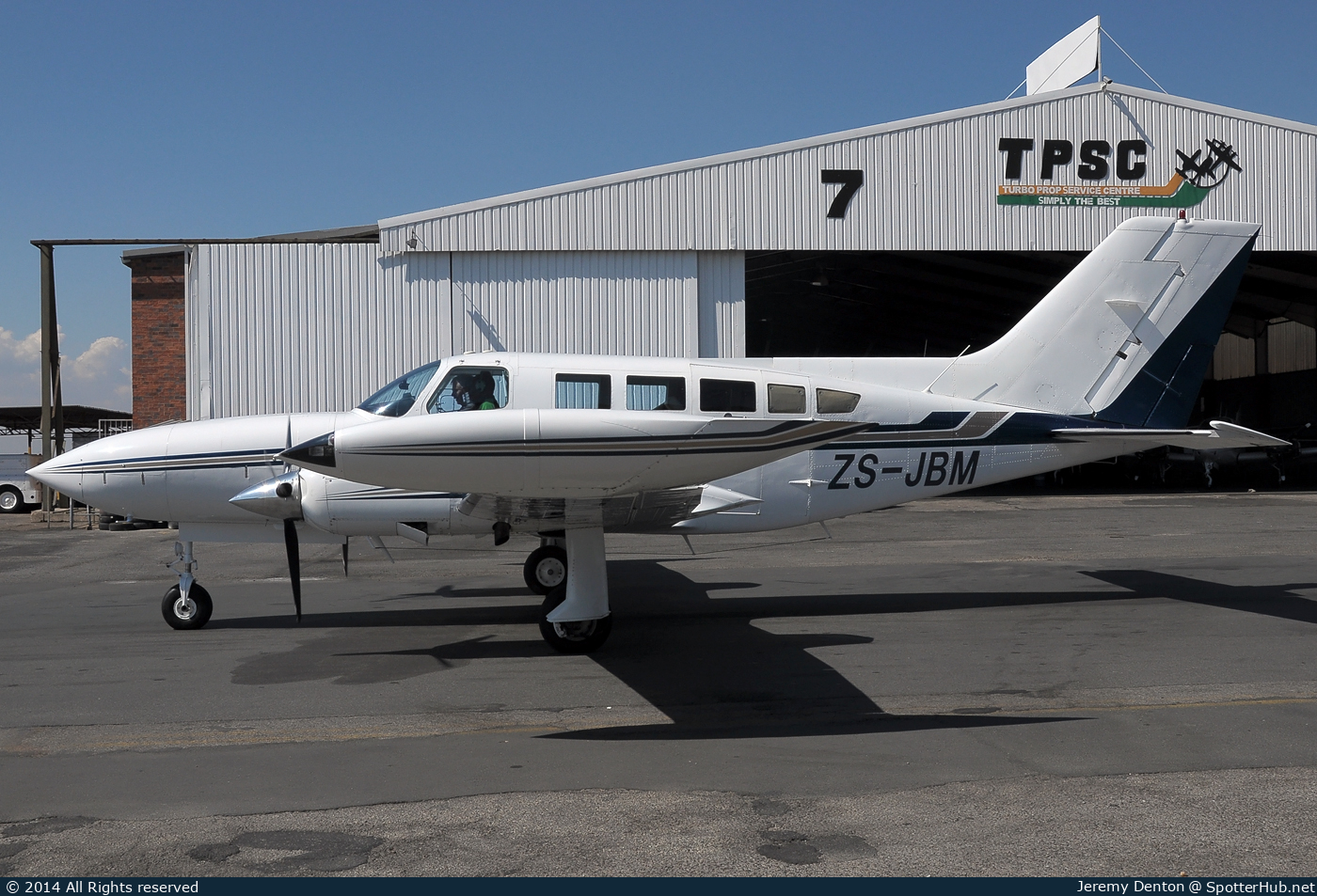 Photo of ZS-JBM - Cessna 402B operated by Private