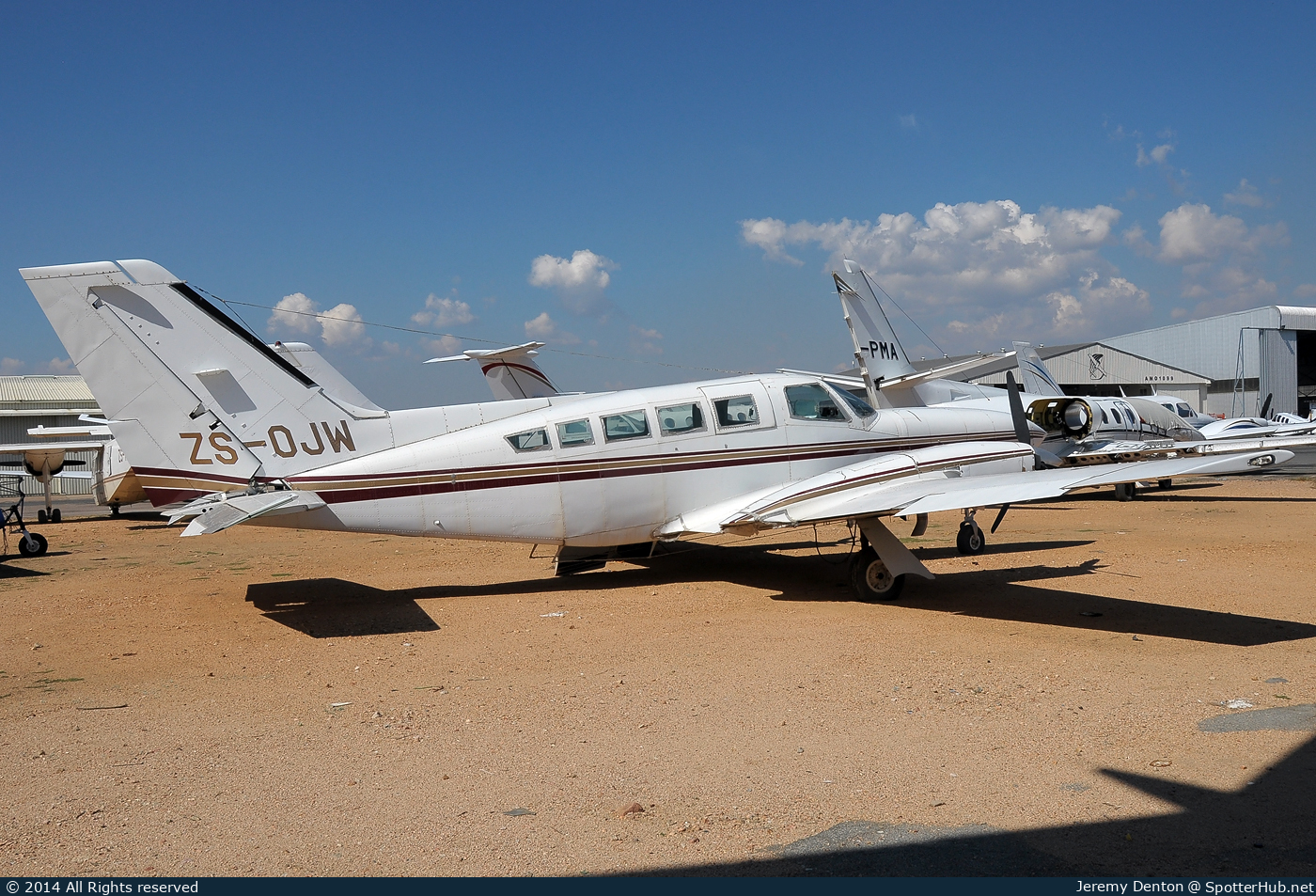 Photo of ZS-OJW - Cessna 402C operated by Private