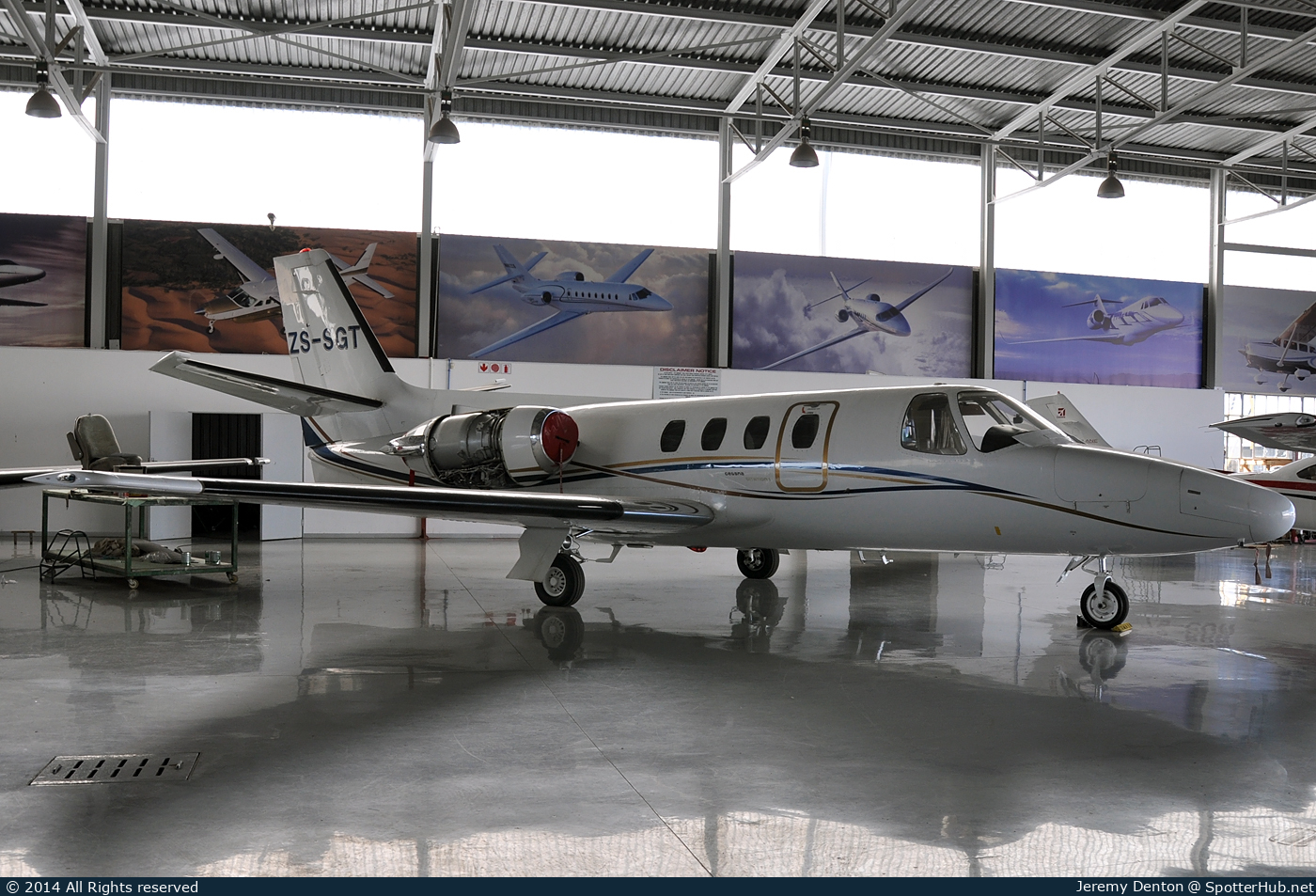 Photo of ZS-SGT - Cessna 500 Citation operated by Private