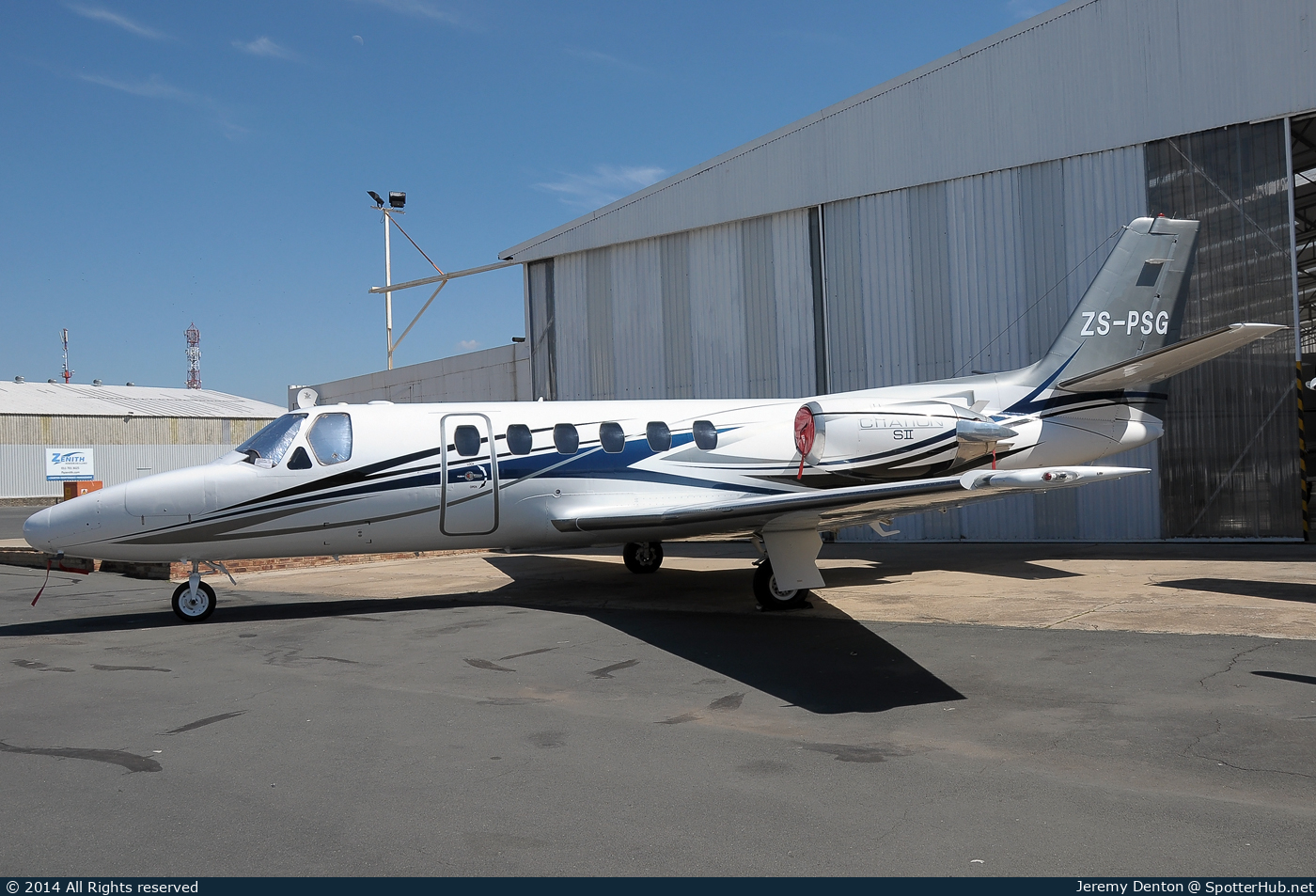 Photo of ZS-PSG - Cessna S550 Citation S/II operated by Private