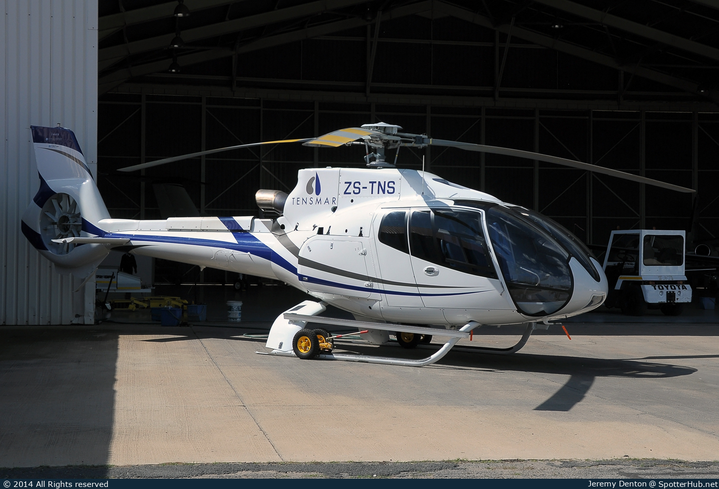 Photo of ZS-TNS - Airbus Helicopters H130 operated by Tensmar Aviation Services