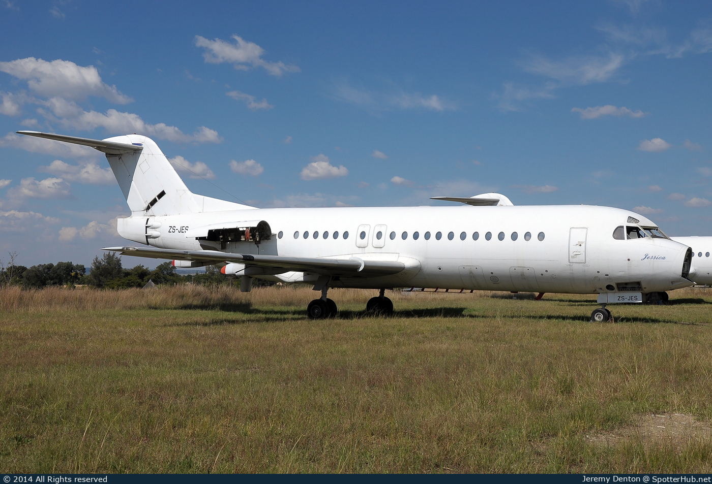 Photo of ZS-JES - Fokker 28-4000 Fellowship operated by AirQuarius Aviation