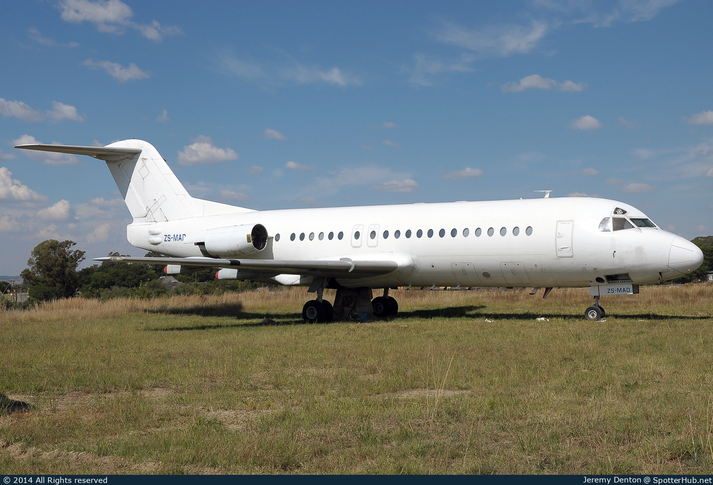 Photo of ZS-MAD - Fokker 28-4000 Fellowship operated by SKA SA Aircraft Leasing