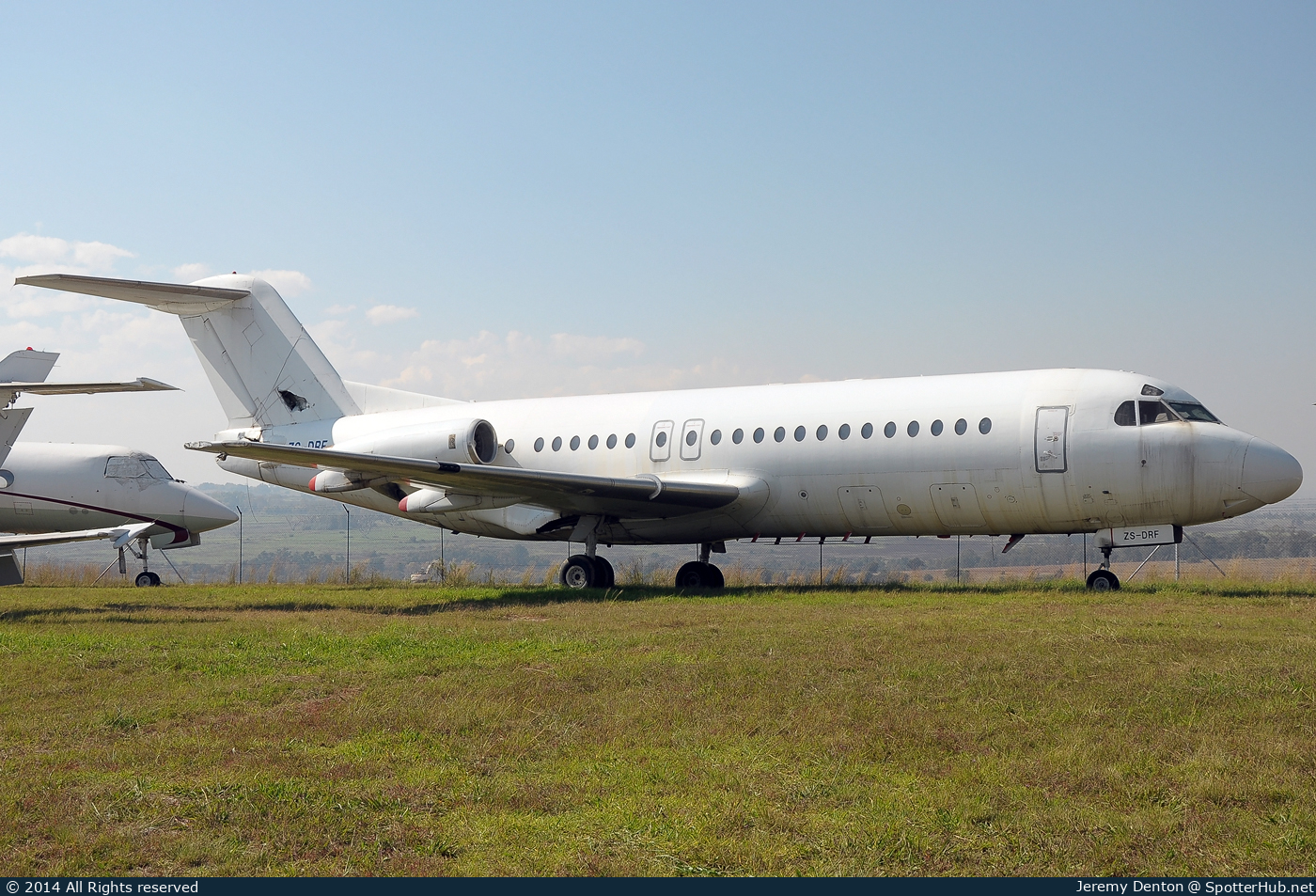 Photo of ZS-DRF - Fokker 28-4000 Fellowship operated by AirQuarius Aviation