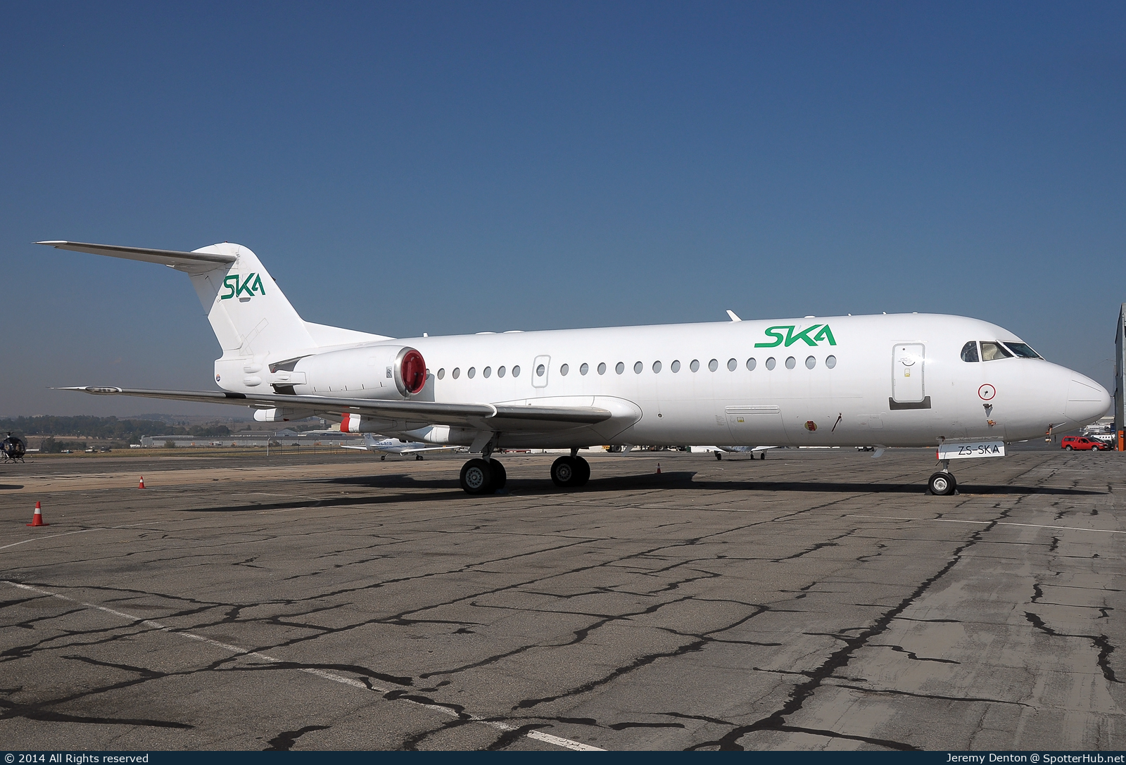 Photo of ZS-SKA - Fokker 70 operated by SKA SA Aircraft Leasing