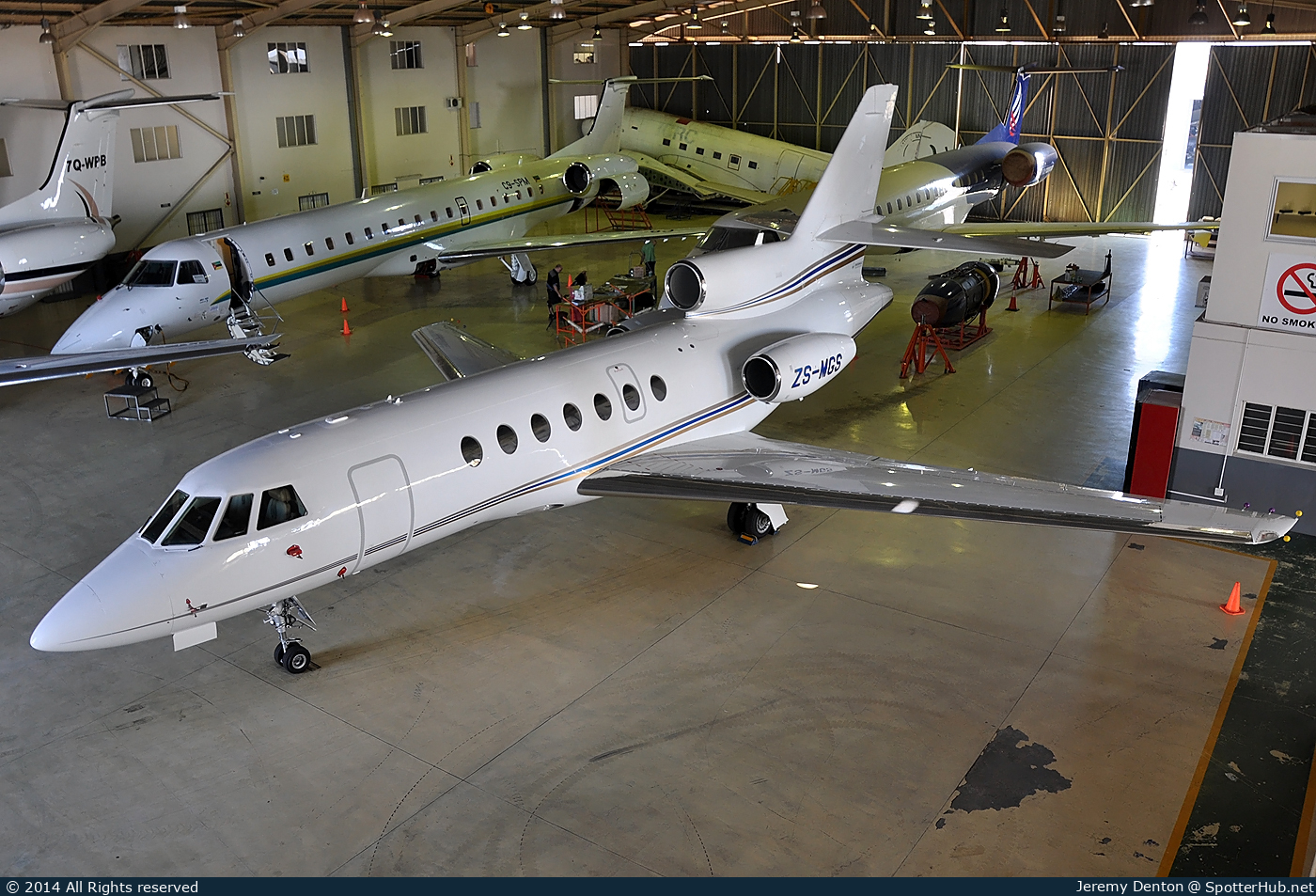 Photo of ZS-MGS - Dassault Falcon 50 operated by Private