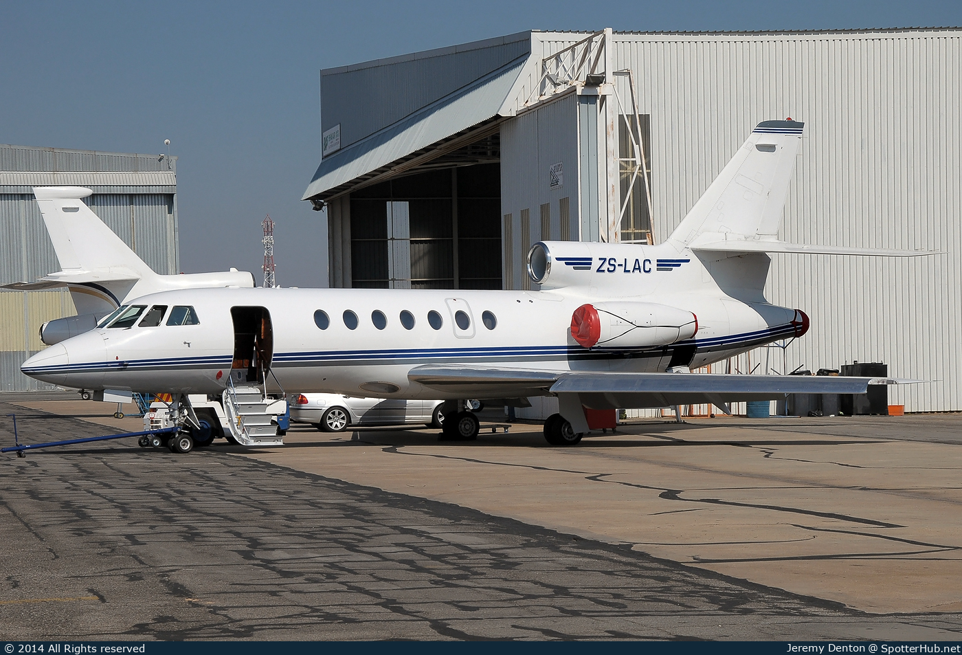 Photo of ZS-LAC - Dassault Falcon 50EX operated by Private
