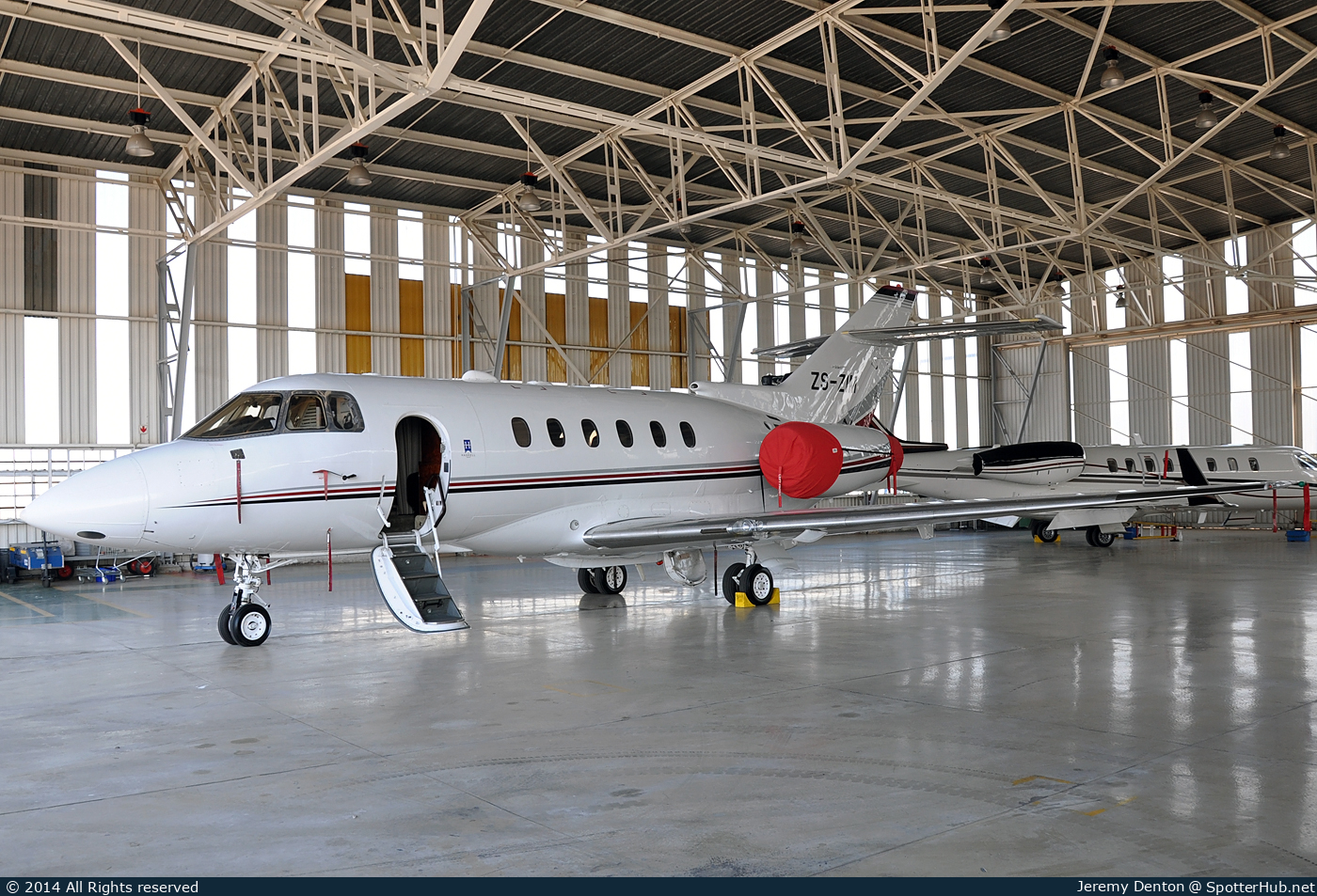 Photo of ZS-ZIM - Hawker Beechcraft 800XP operated by NAC National Airways Corporation