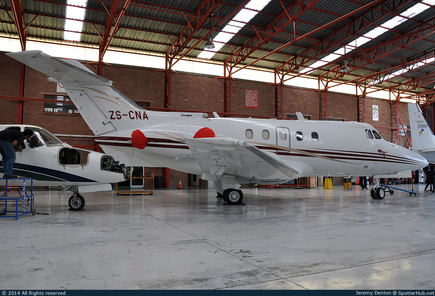 Photo of ZS-CNA - Hawker Siddeley HS 125-3A operated by Private