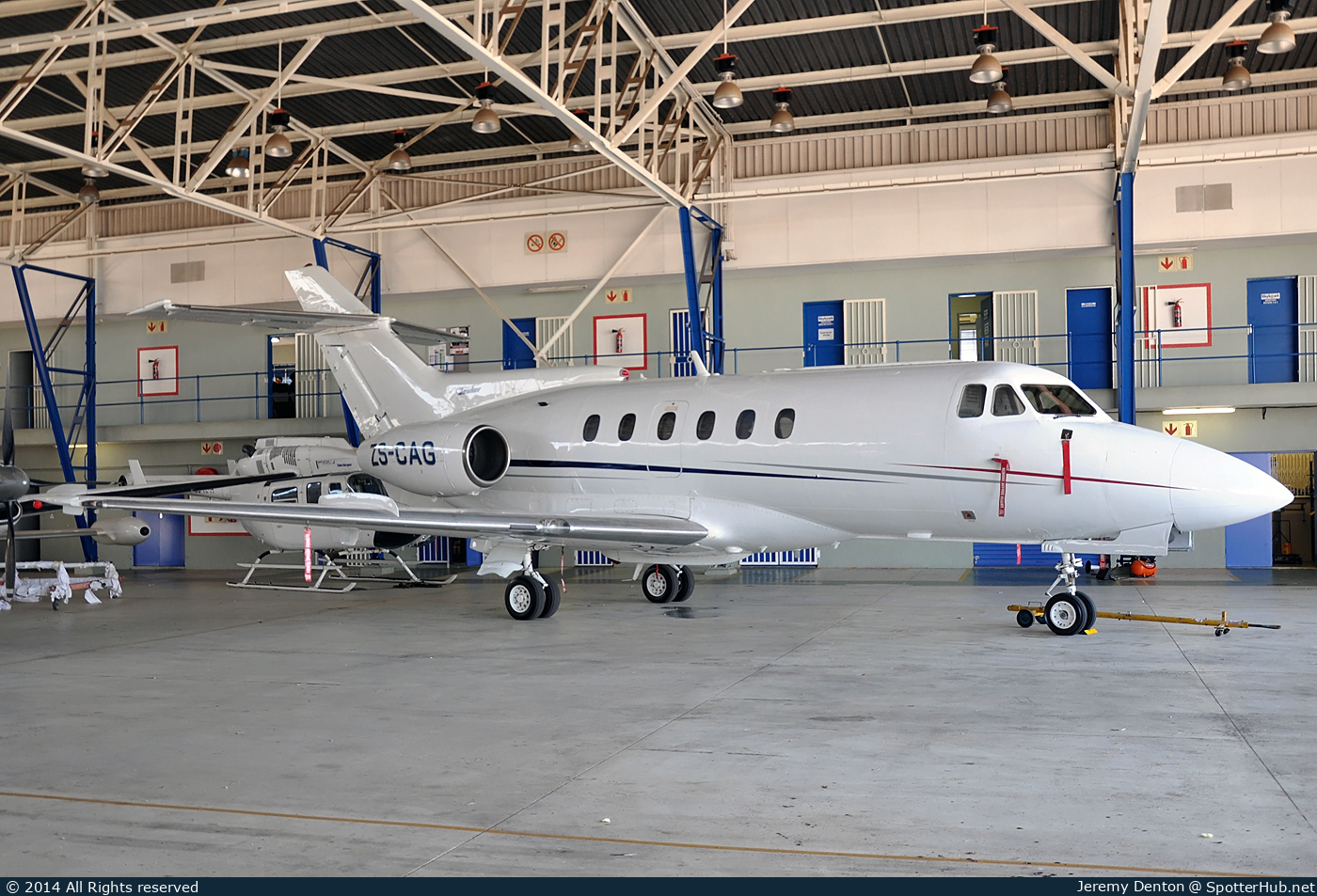 Photo of ZS-CAG - British Aerospace 125-700B operated by King Air Charter