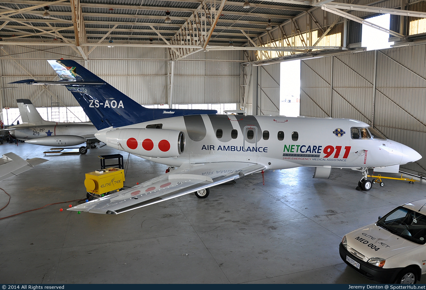 Photo of ZS-AOA - British Aerospace 125-800A operated by Guardian Air