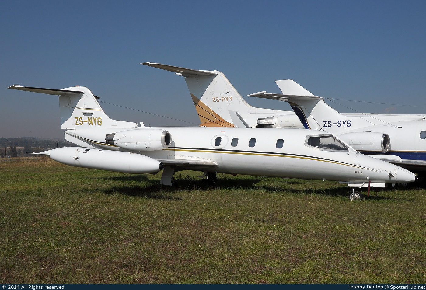 Photo of ZS-NYG - Bombardier Learjet 25C operated by Streamline NAC