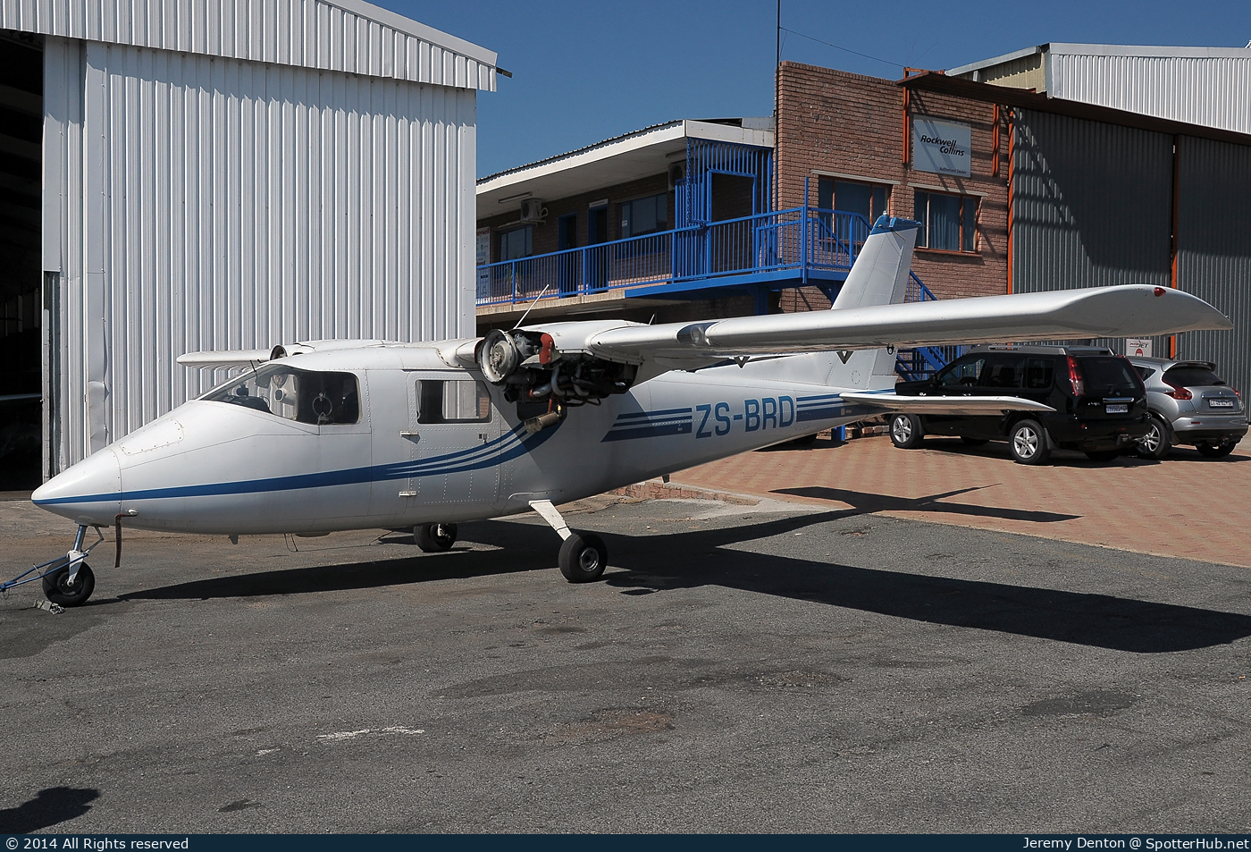 Photo of ZS-BRD - Partenavia P.68B Victor operated by Fugro Aerial Mapping