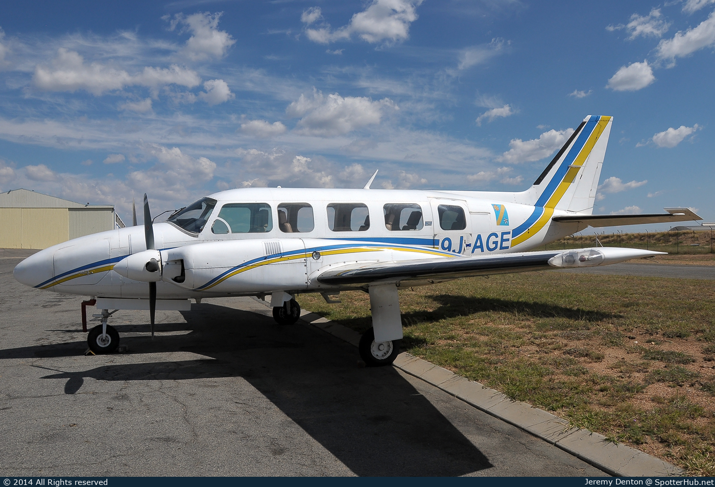 Photo of 9J-AGE - Piper PA-31-350 Chieftain operated by Sky Trails