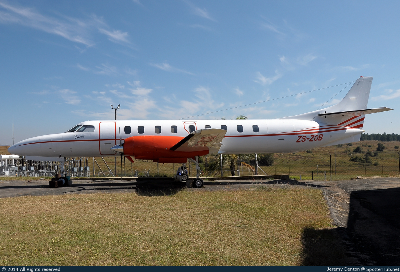 Photo of ZS-ZOB - Fairchild Swearingen Merlin IVA operated by Private