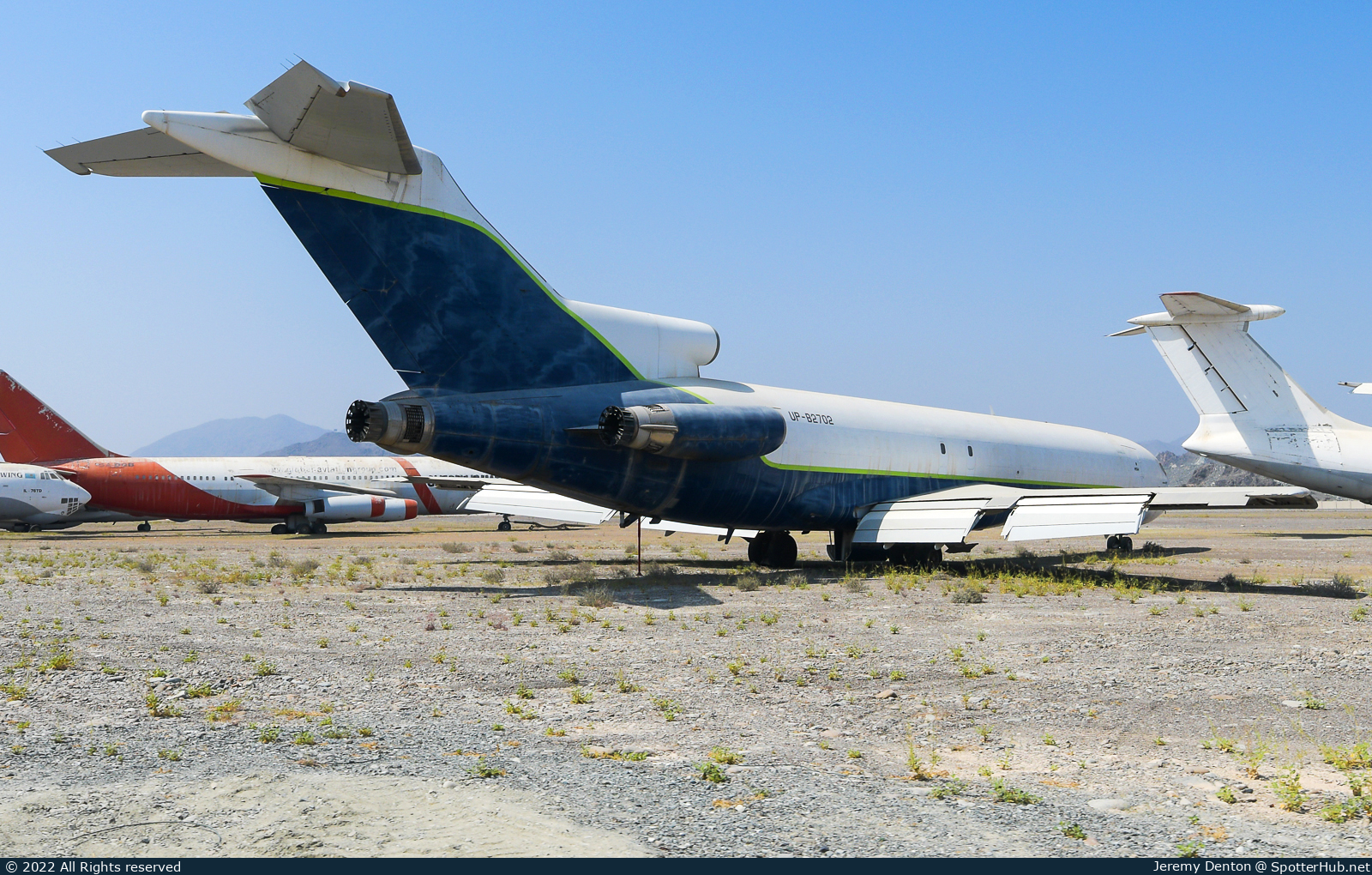 Photo of UP-B2702 - Boeing 727-225(Adv)(F) operated by Mega Airlines