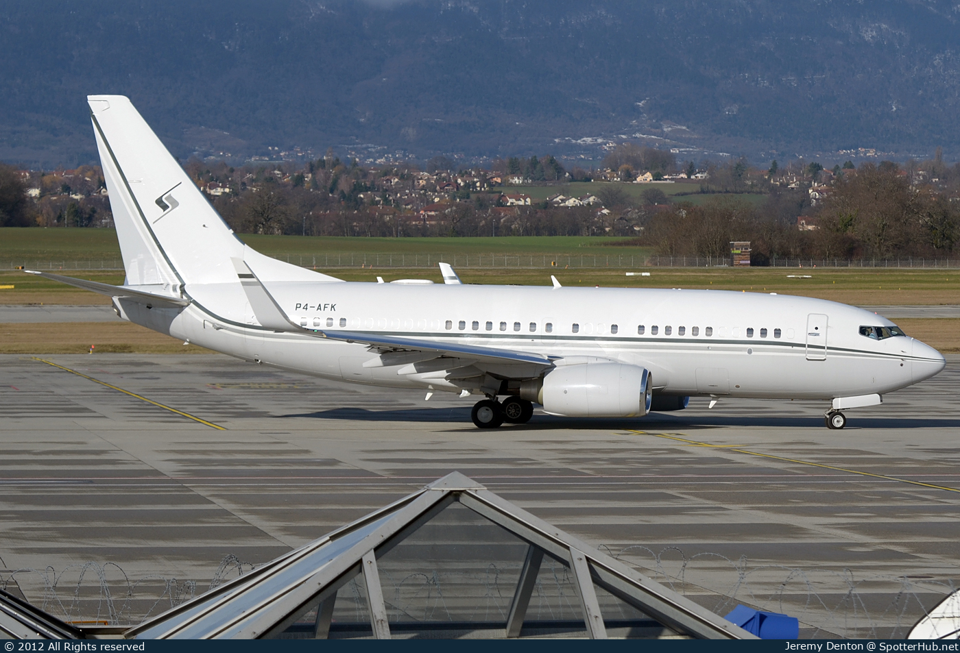 Photo of P4-AFK - Boeing 737-7FY(BBJ) operated by Premier Avia