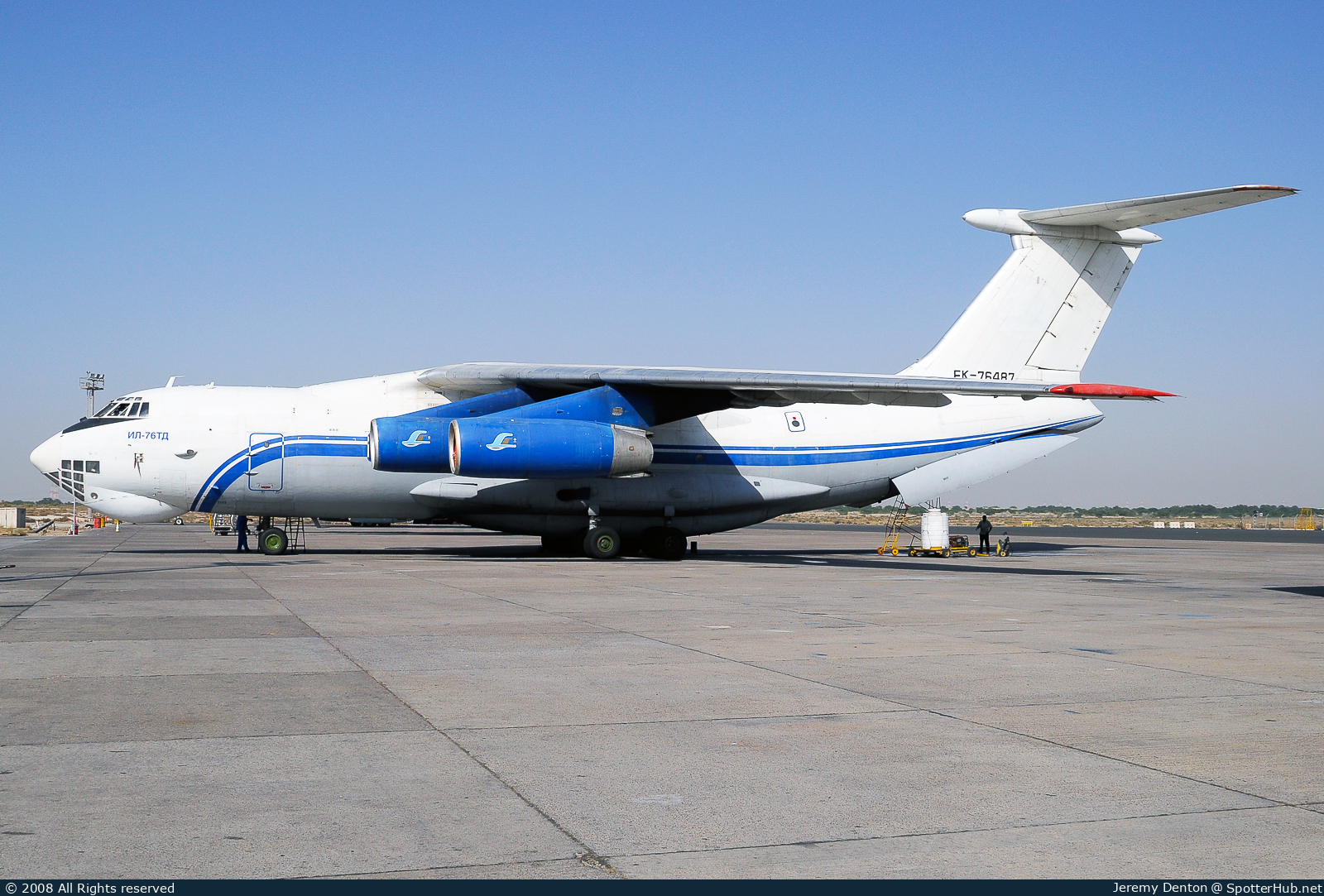 Photo of EK76487 - Ilyushin Il-76TD operated by Click Airways