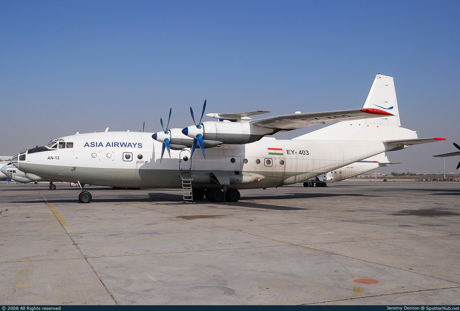 Photo of EY-403 - Antonov An-12BK operated by Asia Airways