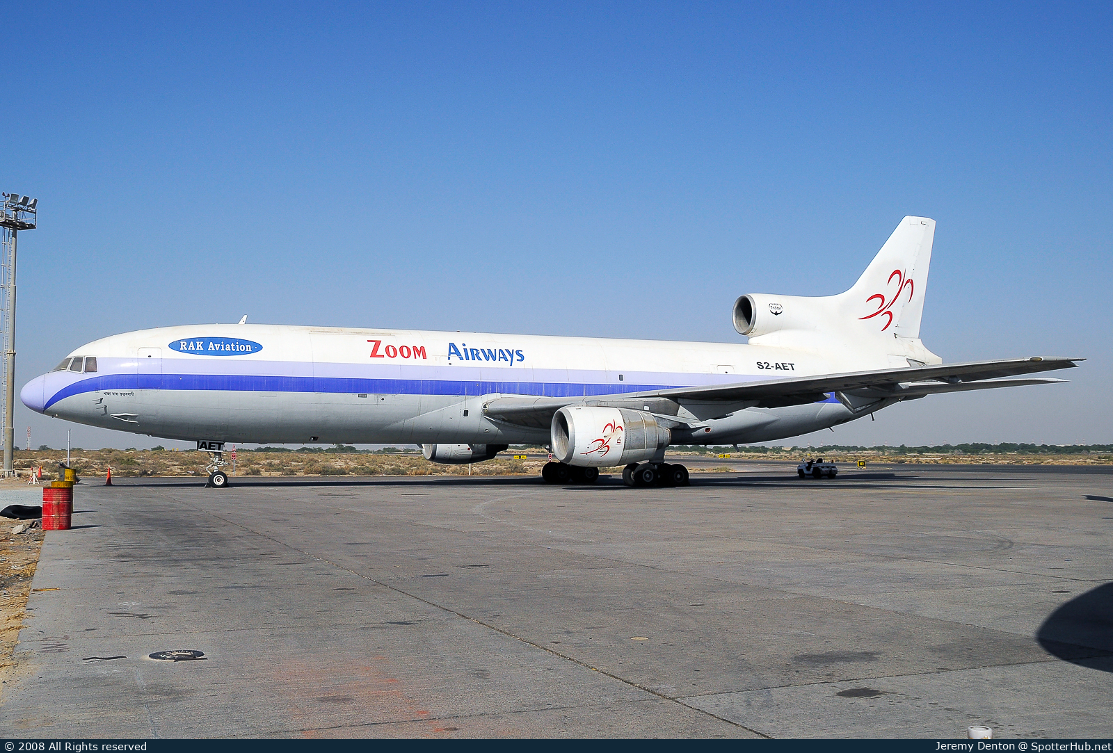 Photo of S2-AET - Lockheed L-1011-1 TriStar(F) operated by Zoom Airways