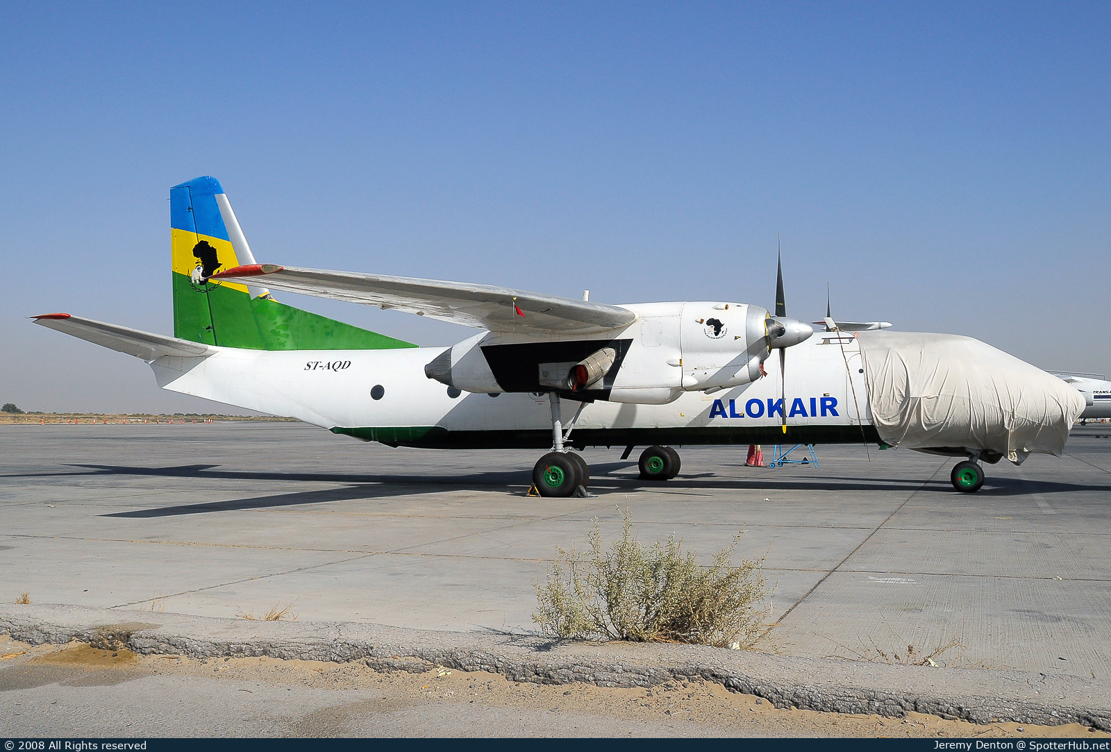 Photo of ST-AQD - Antonov An-26B operated by Alokair