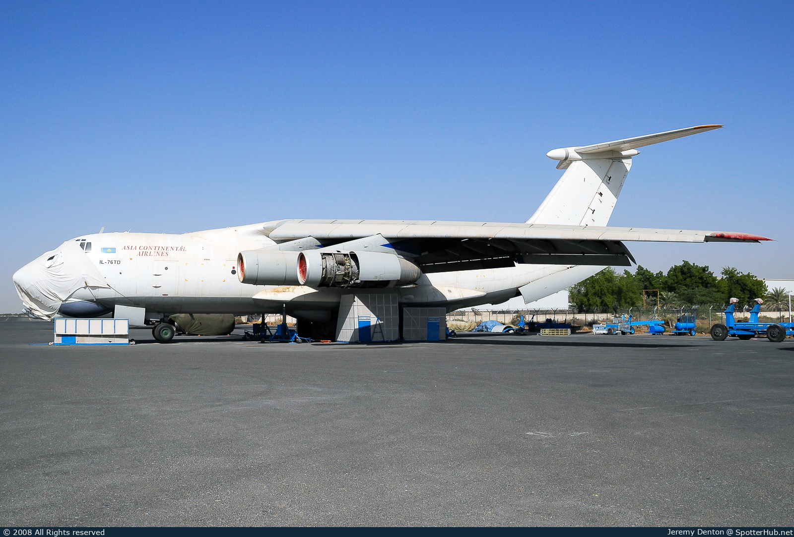 Photo of UP-I7627 - Ilyushin Il-76TD operated by Asia Continental Airlines