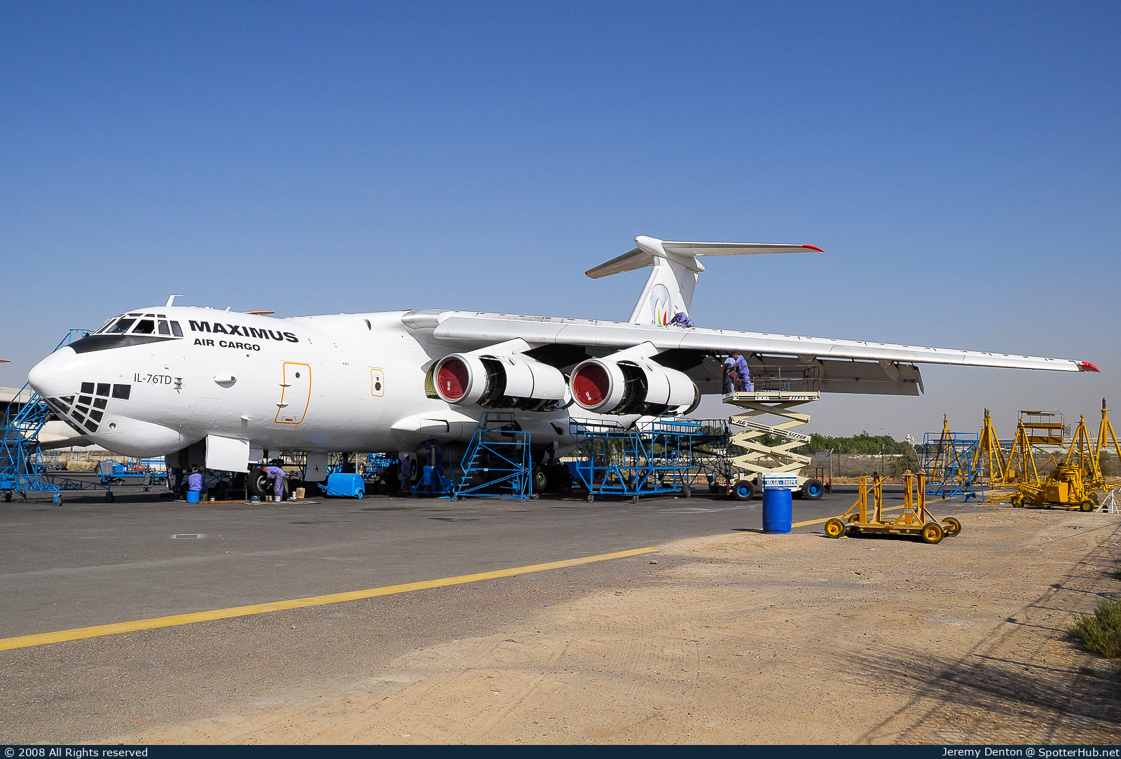 Photo of UR-BXS - Ilyushin Il-76TD operated by Maximus Air Cargo