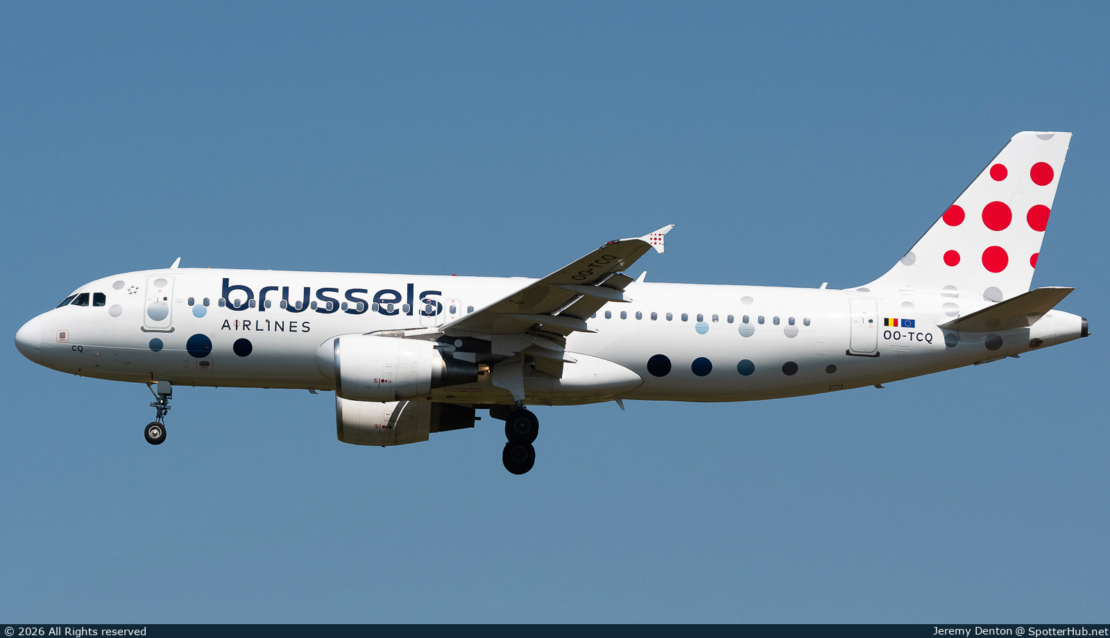 Photo of OO-TCQ - Airbus A320-214 operated by Brussels Airlines