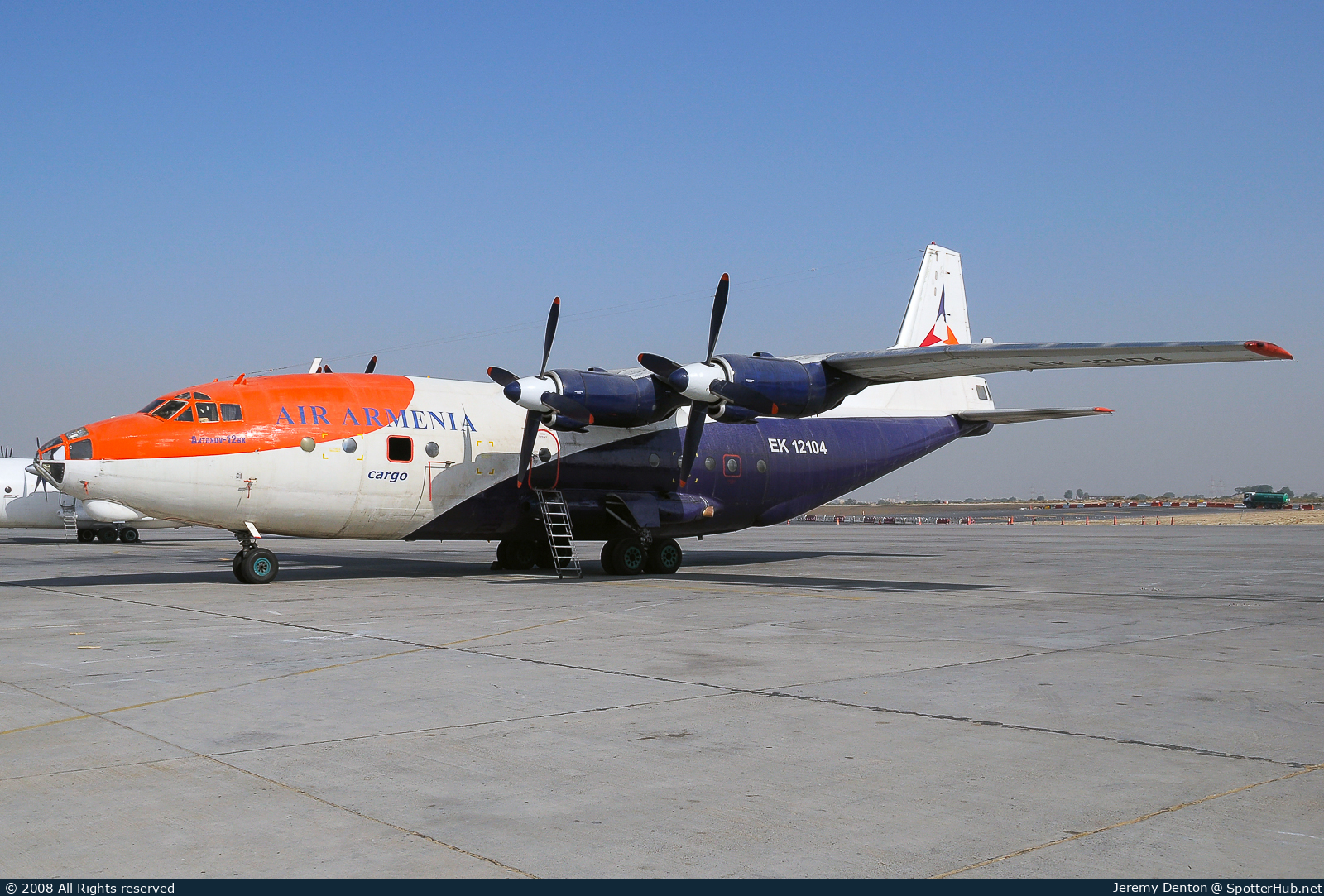 Photo of EK12104 - Antonov An-12BK operated by Air Armenia